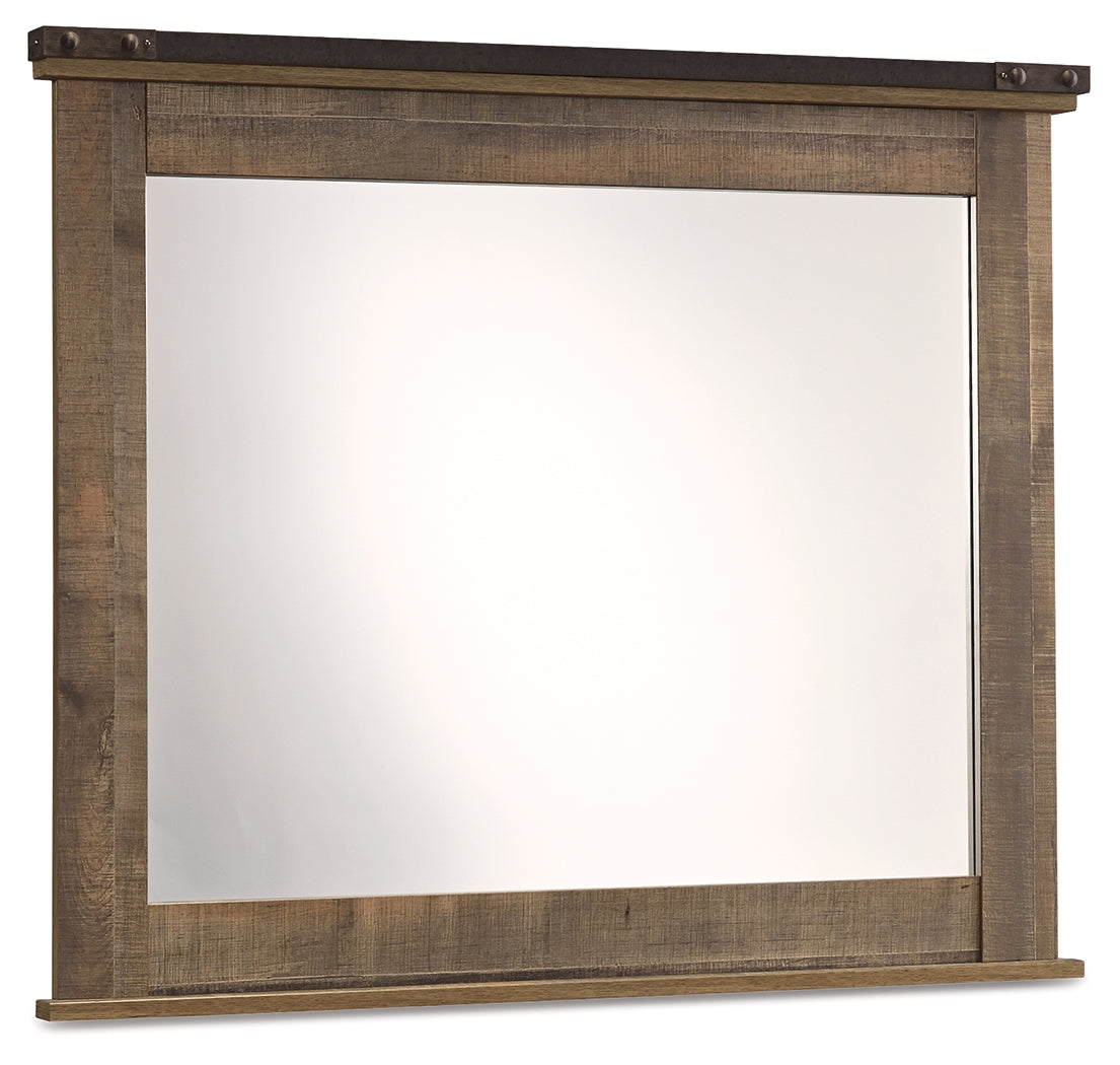 Trinell Brown Bedroom Mirror - Ornate Home