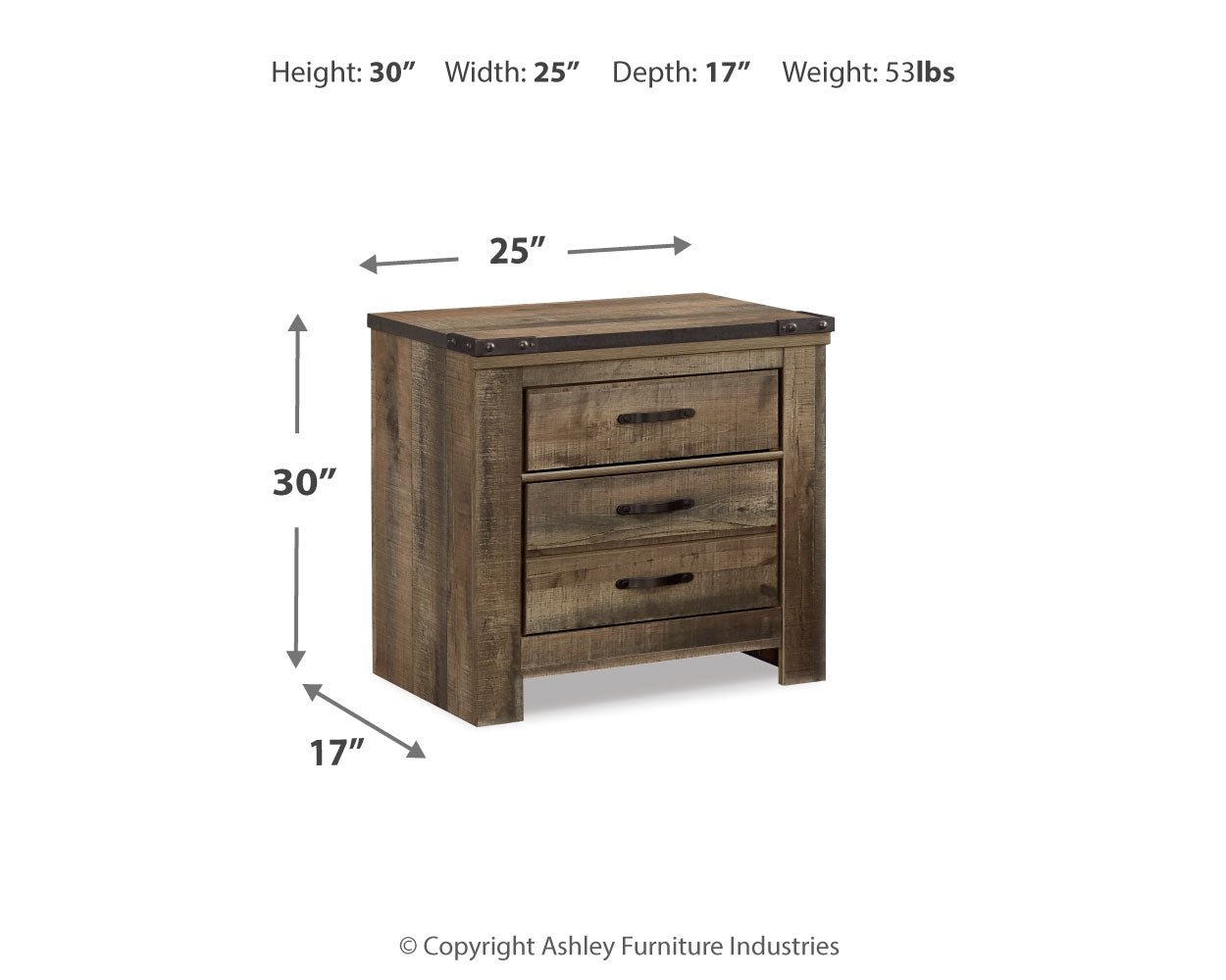 Trinell Brown Twin Bookcase Storage Bed, Dresser and Nightstand (Online Special Price) - Ornate Home