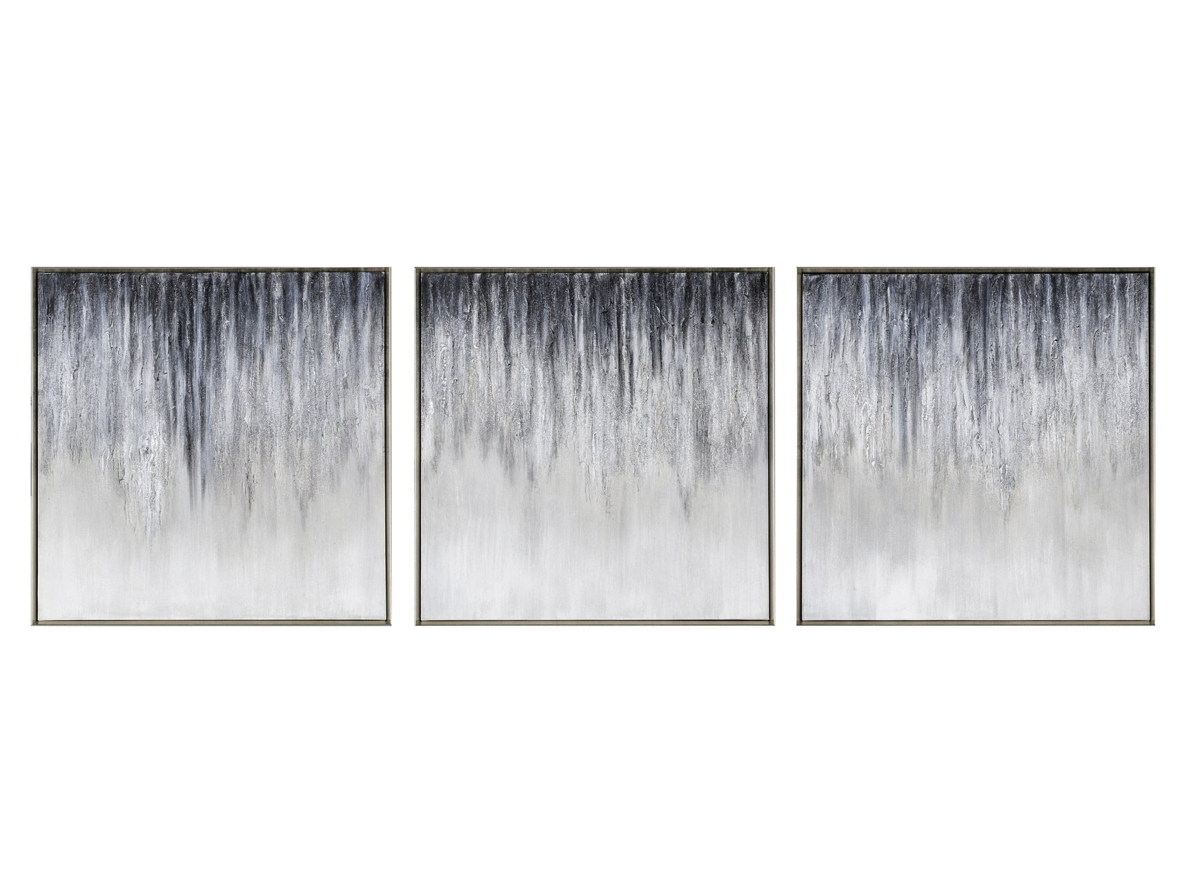 Triple Threat Blue Canvas