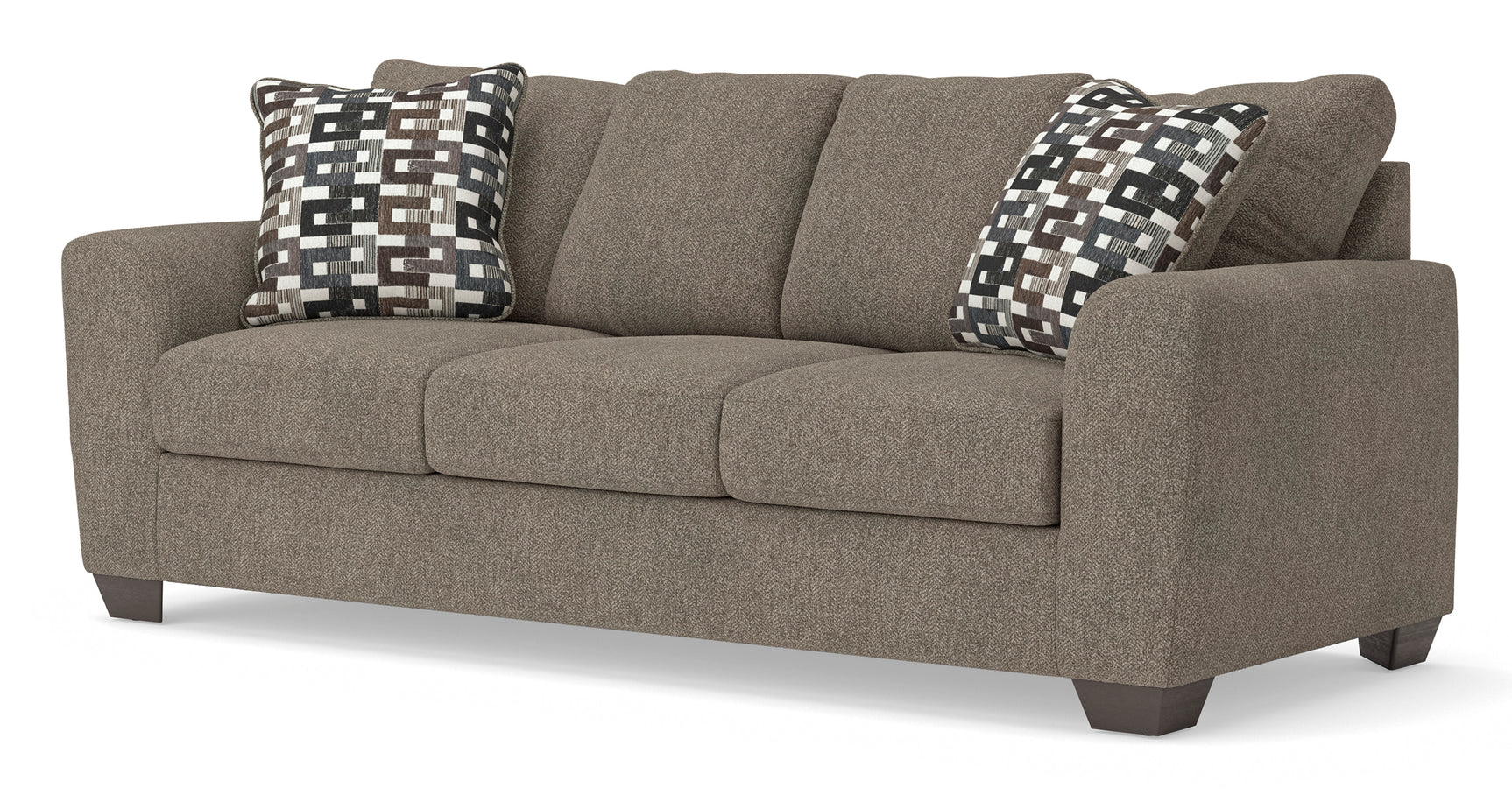 Triston-Peaks Suede Queen Sofa Sleeper - Ornate Home
