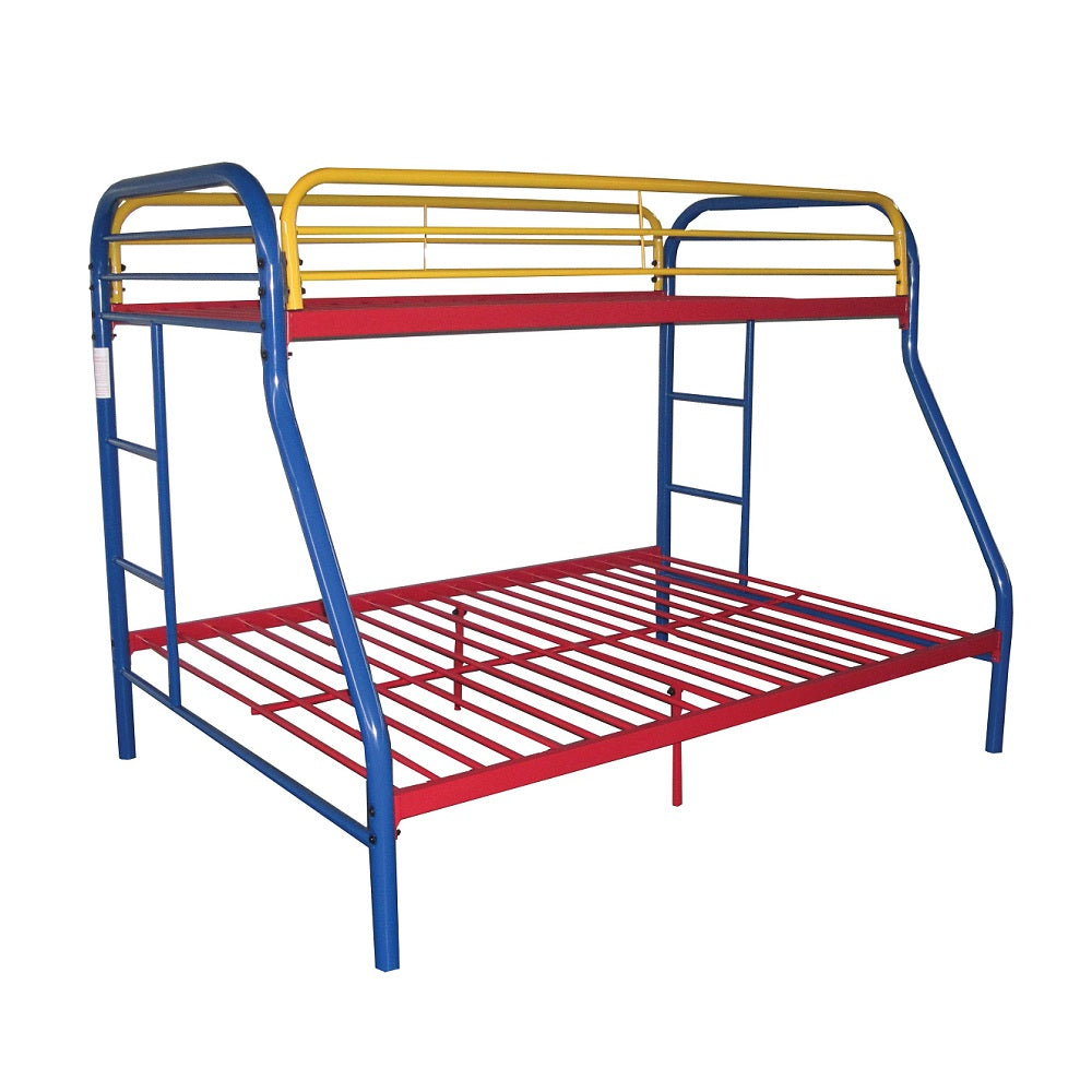 Tritan Rainbow Bunk Bed (Twin/Full) - Ornate Home