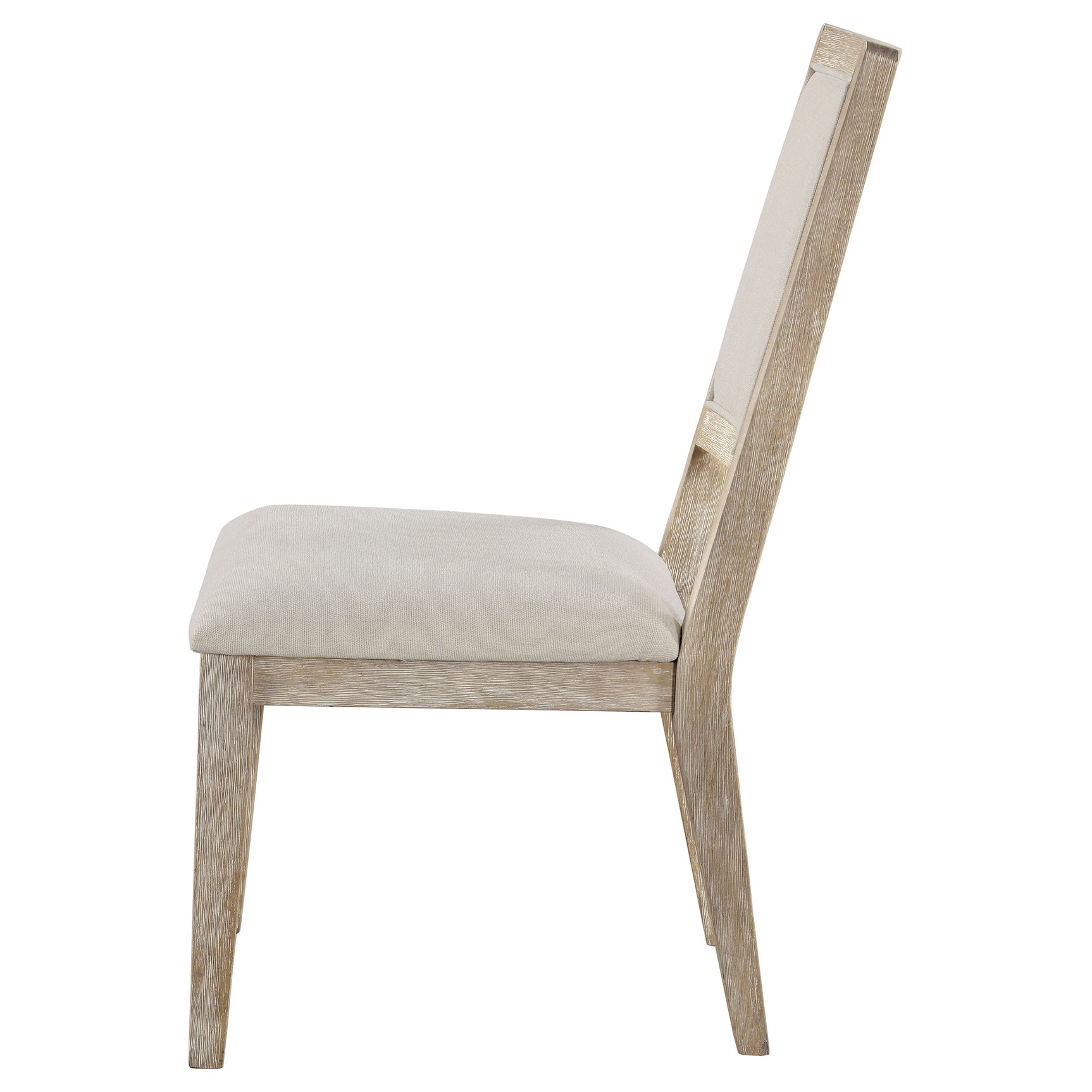 Trofello White Washed Side Chair (Set of 2) - Ornate Home