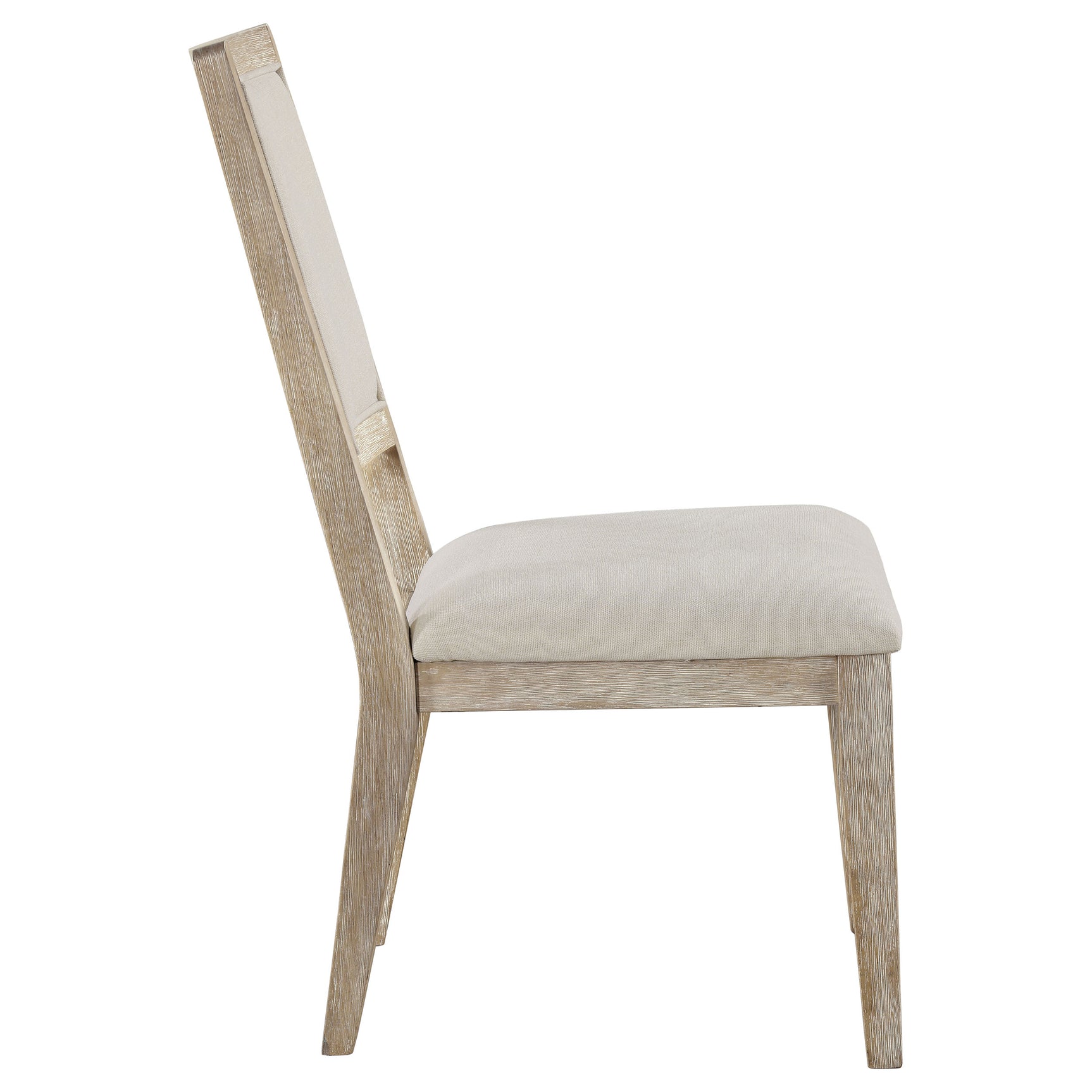 Trofello White Washed Side Chair (Set of 2) - Ornate Home