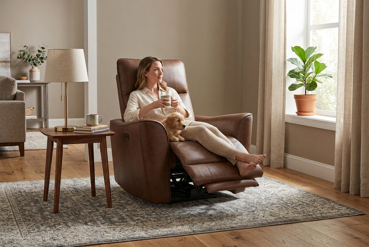 Trooper Triple Zero Power Recliner - Ornate Home