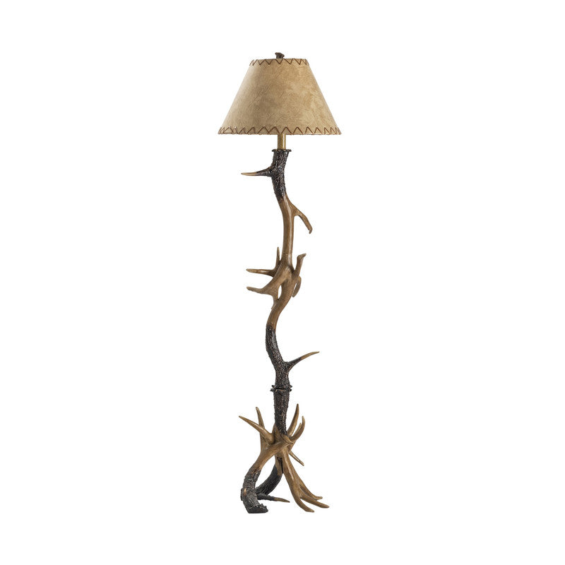 Trophy Brown Floor Lamp - Ornate Home