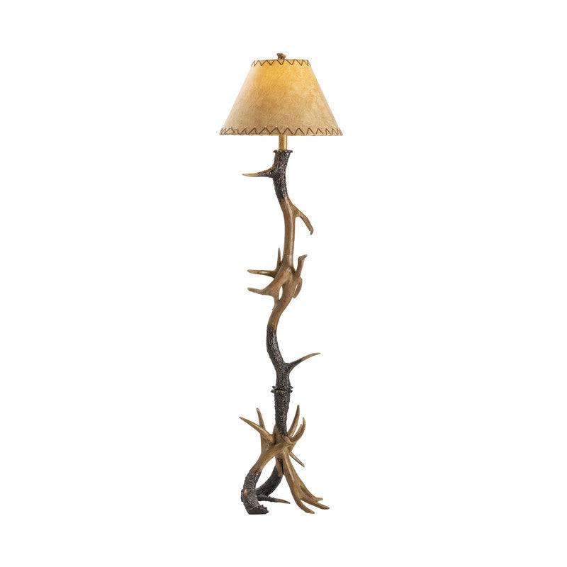 Trophy Brown Floor Lamp - Ornate Home