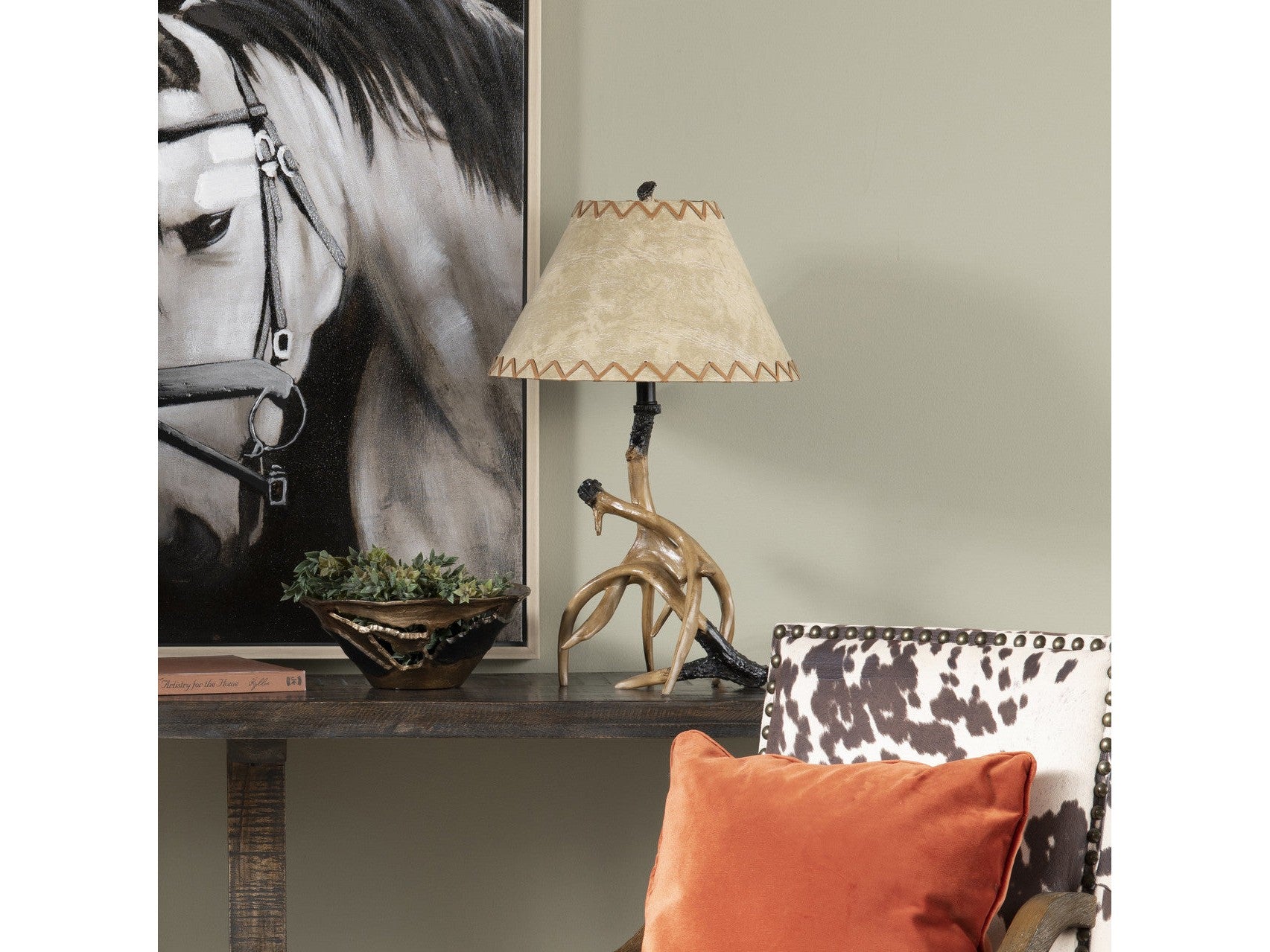 Trophy Brown Table Lamp (Set of 2) - Ornate Home