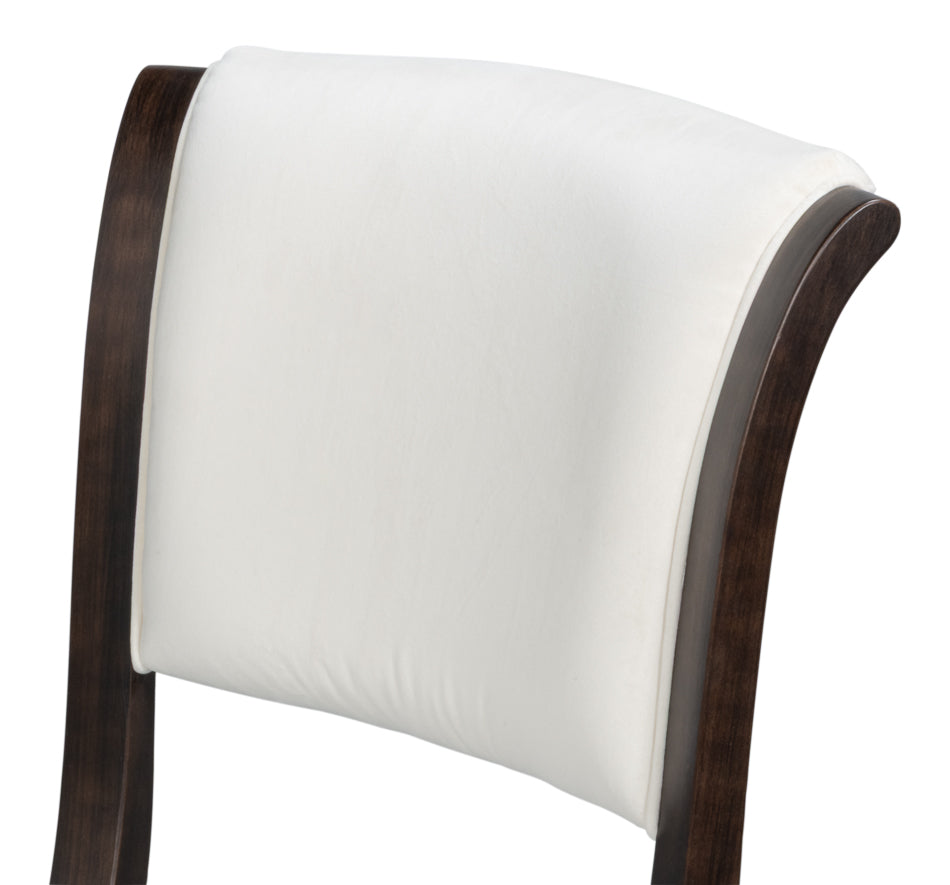 Trophy Nero/Taupe Elegant Side Chair (Set of 2) - Ornate Home