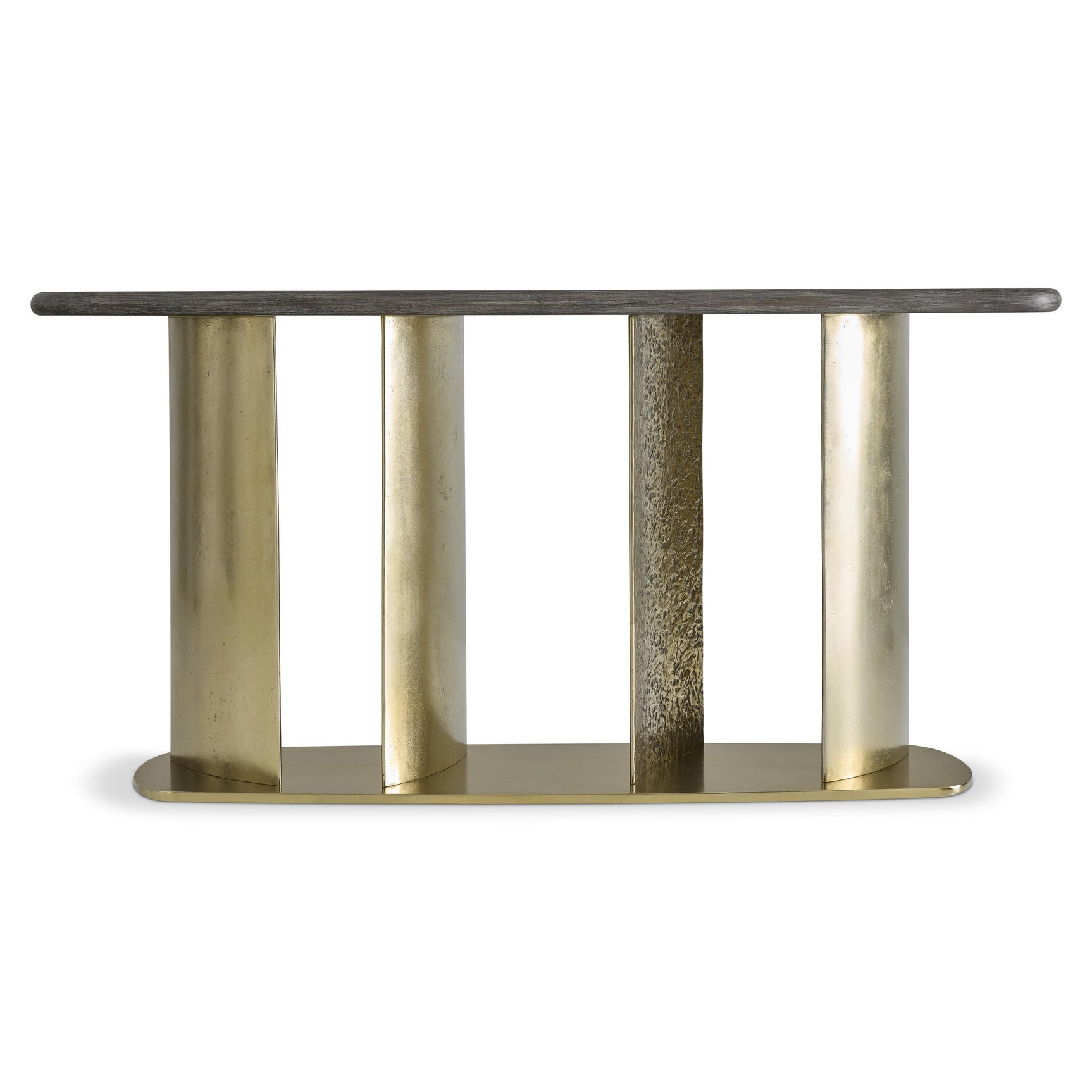 Trost Bracken/Dorado Gold Console Table - Ornate Home
