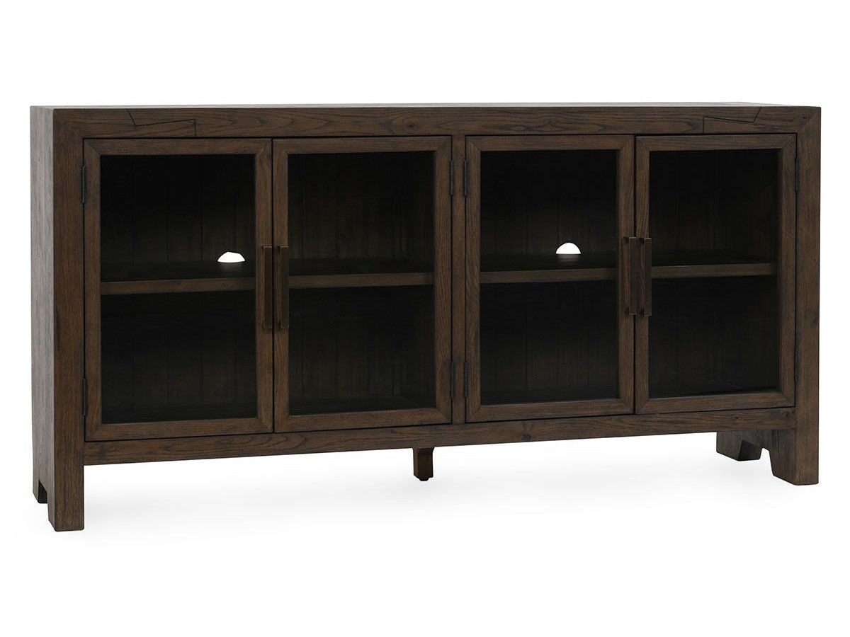 Troy Suede Brown Buffet - Ornate Home