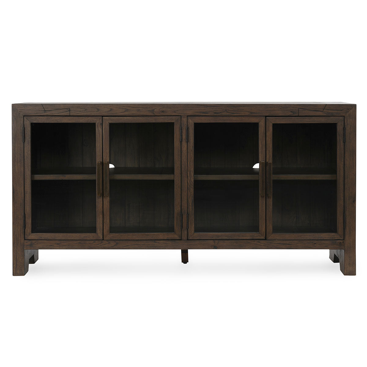 Troy Suede Brown Buffet - Ornate Home