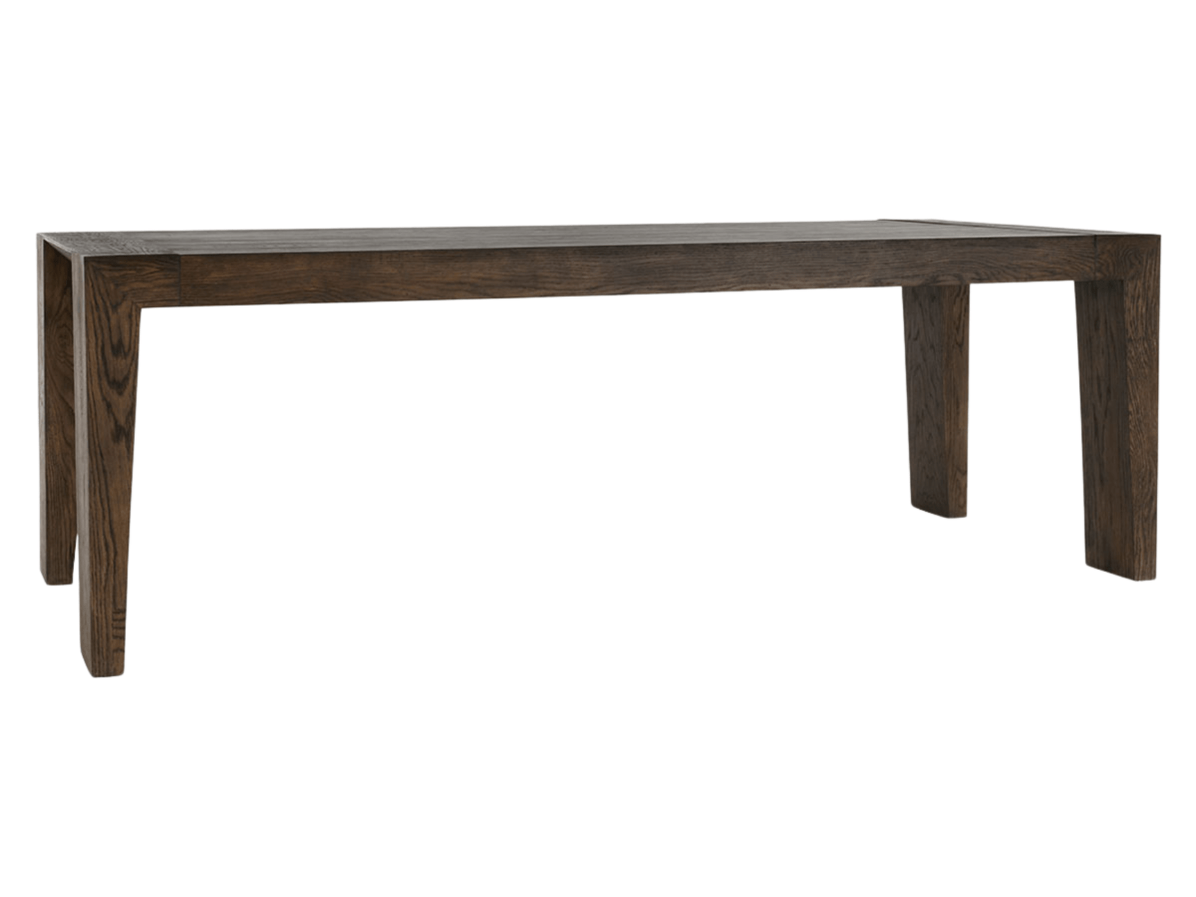 Troy Suede Brown Dining Table - Ornate Home