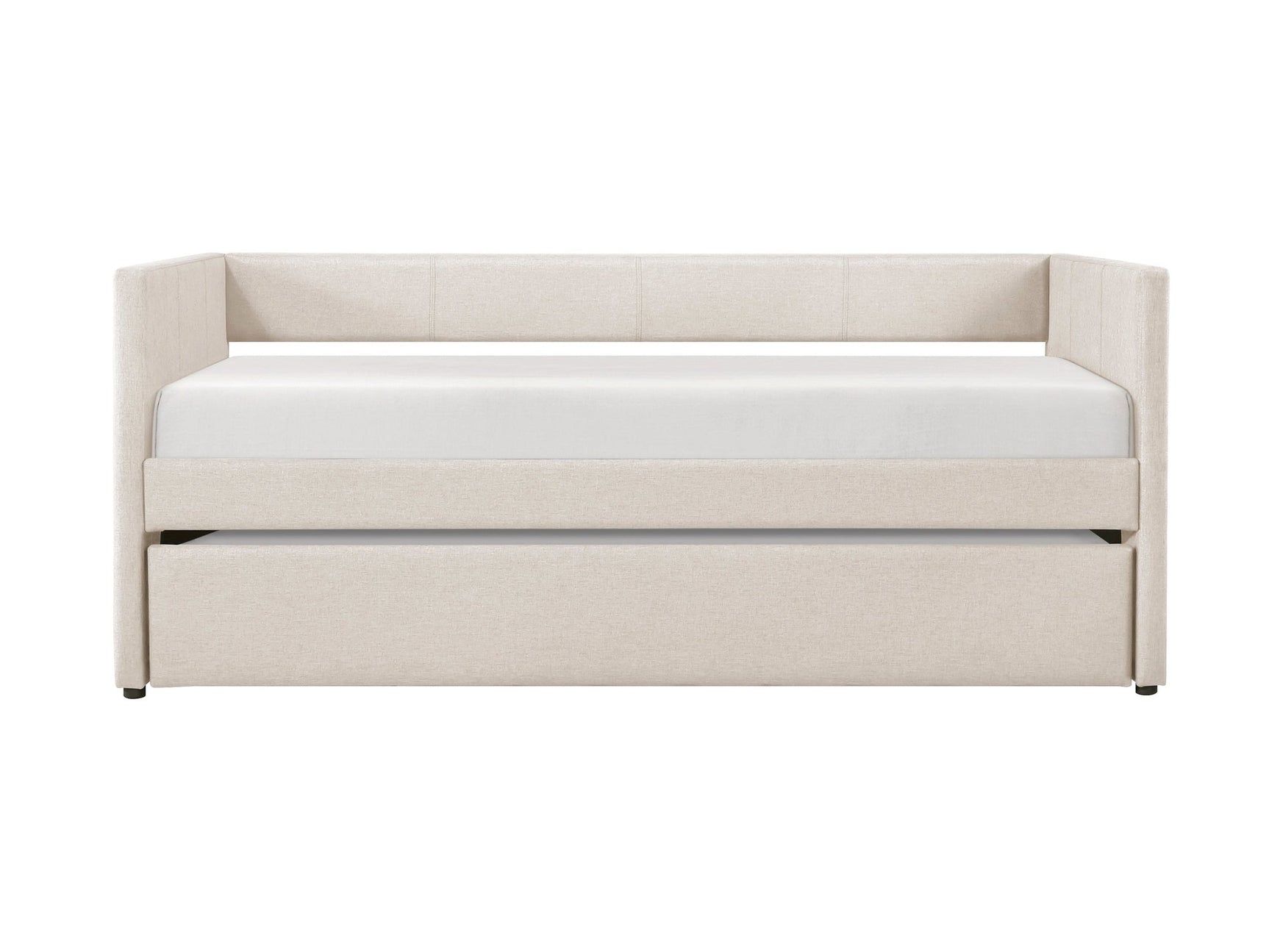 Trudy Beige Daybed with Trundle - Ornate Home