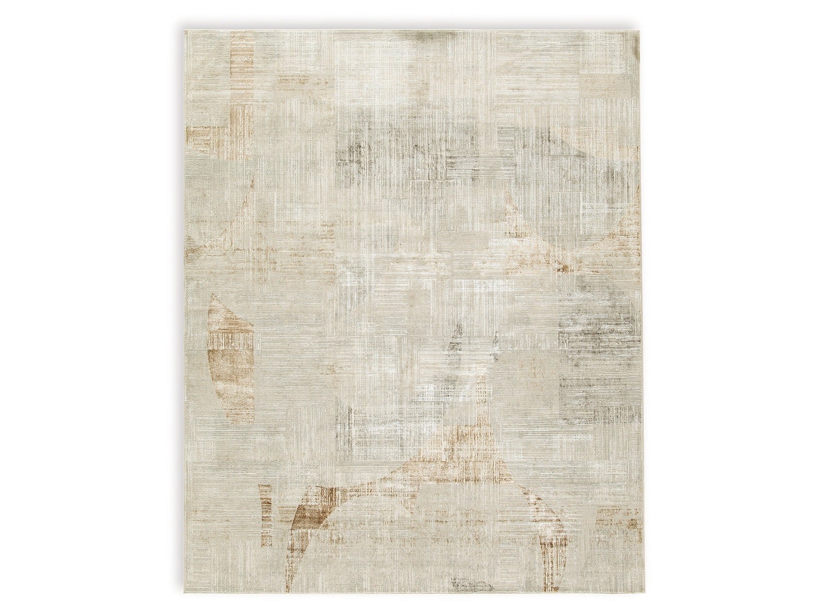 Truward Linen/Gray/Caramel Large Rug (Online Special Price) - Ornate Home