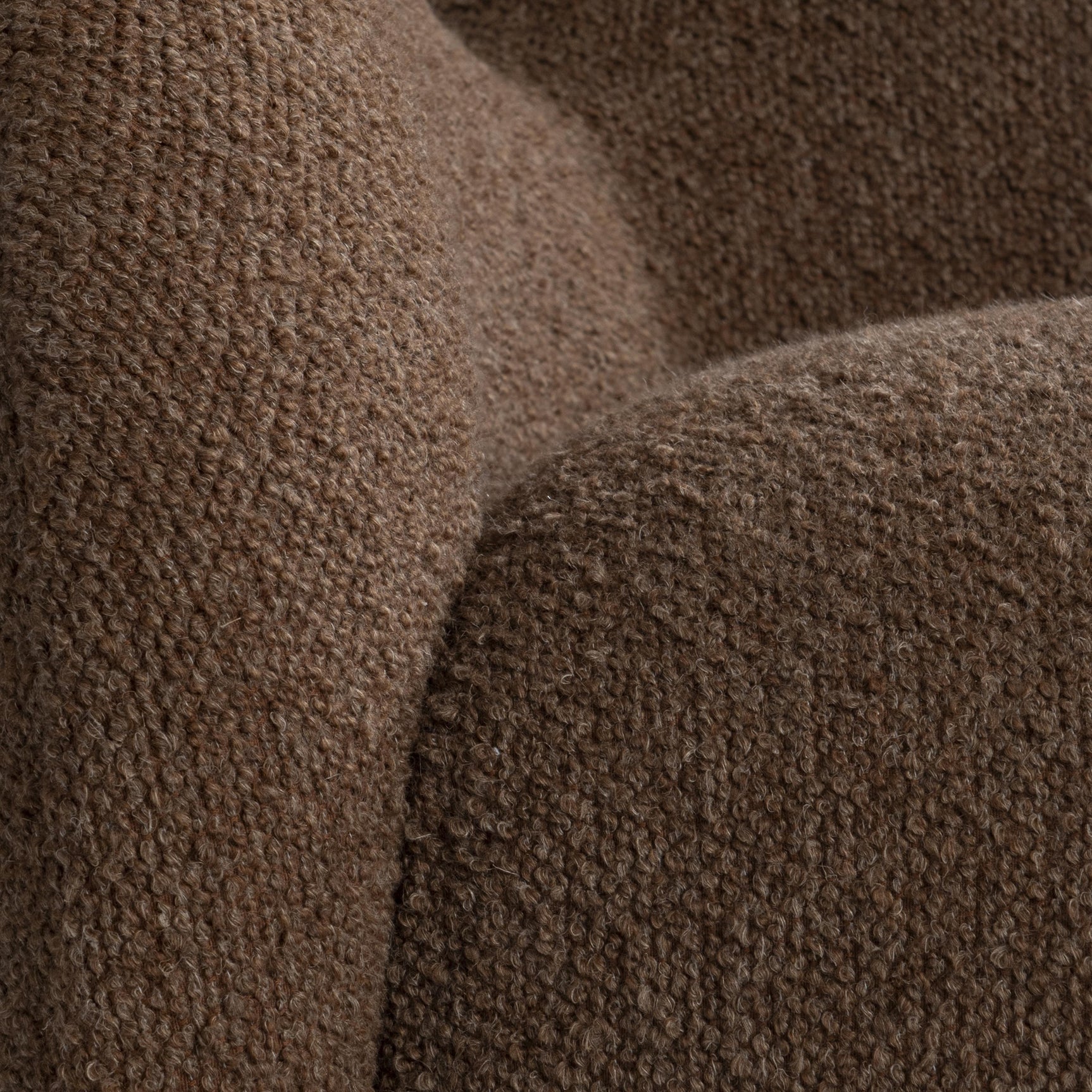 Tucci Rust Fabric Swivel Chair - Ornate Home