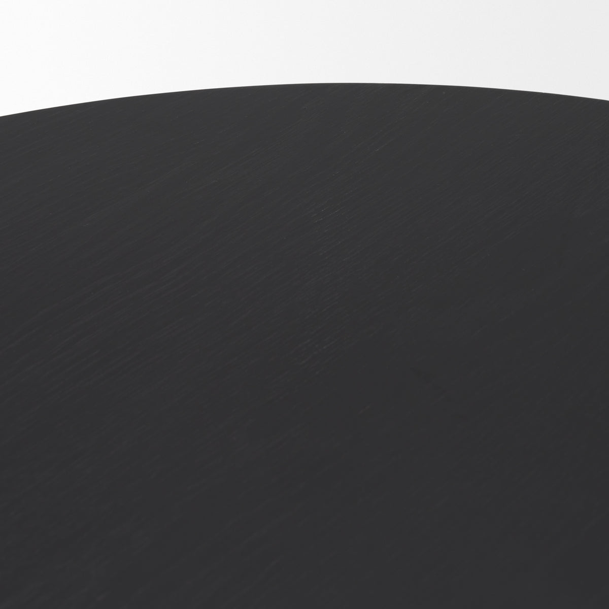 Tucson Natural/Black Wood with Round Oak Top Coffee Table