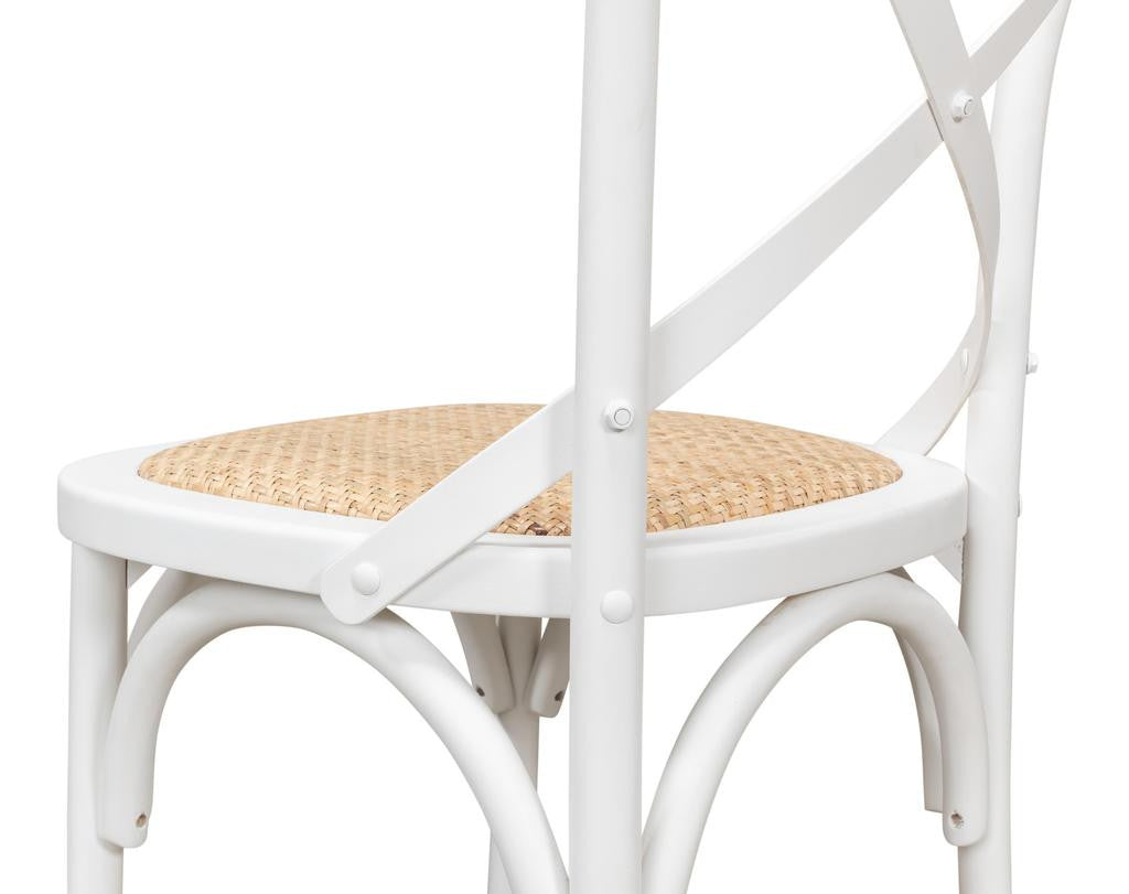 Tuileries White Side Chair (Set of 2) - Ornate Home