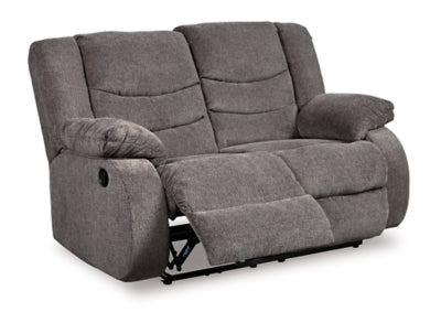 Tulen Gray Reclining Sofa, Loveseat and Recliner - Ornate Home