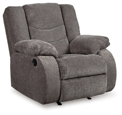 Tulen Gray Reclining Sofa, Loveseat and Recliner - Ornate Home