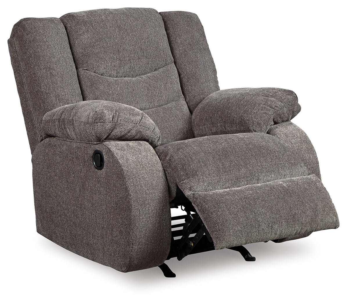 Tulen Gray Reclining Sofa and Recliner - Ornate Home