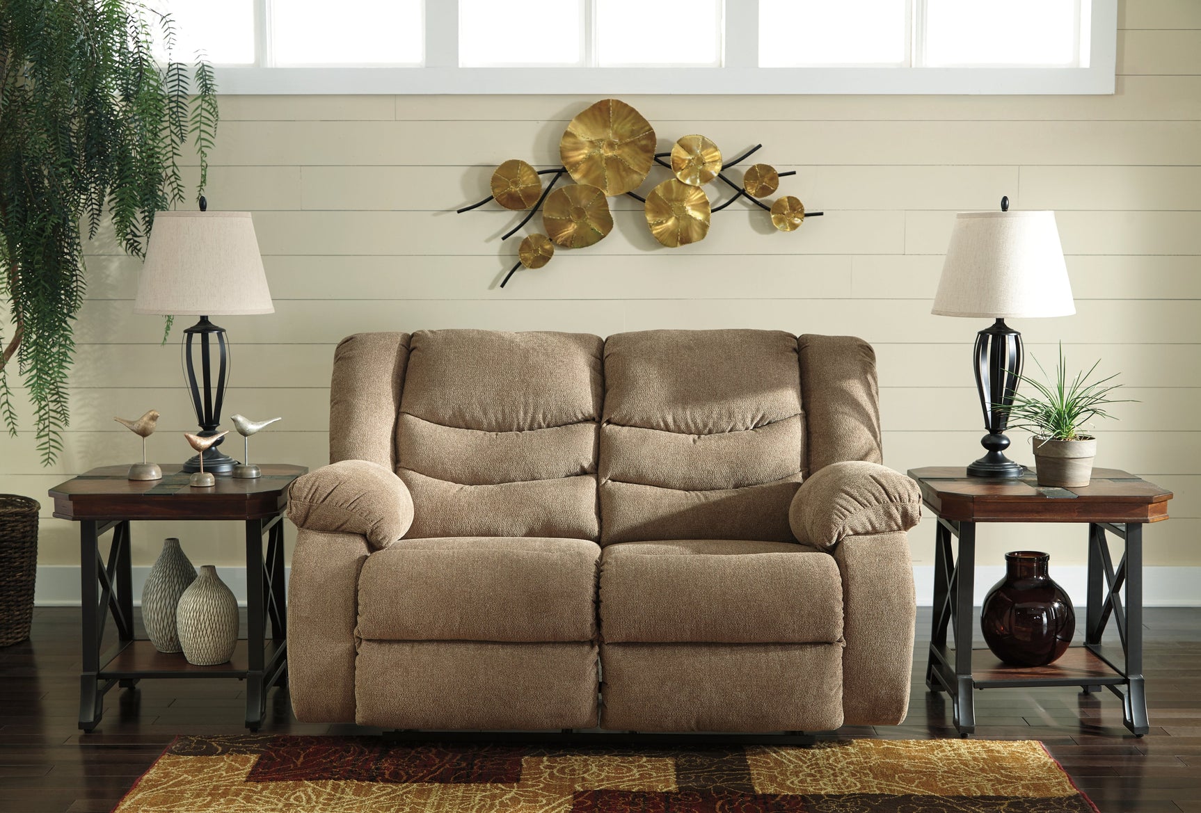 Tulen Manual Reclining Loveseat (Online Special Price) - Ornate Home