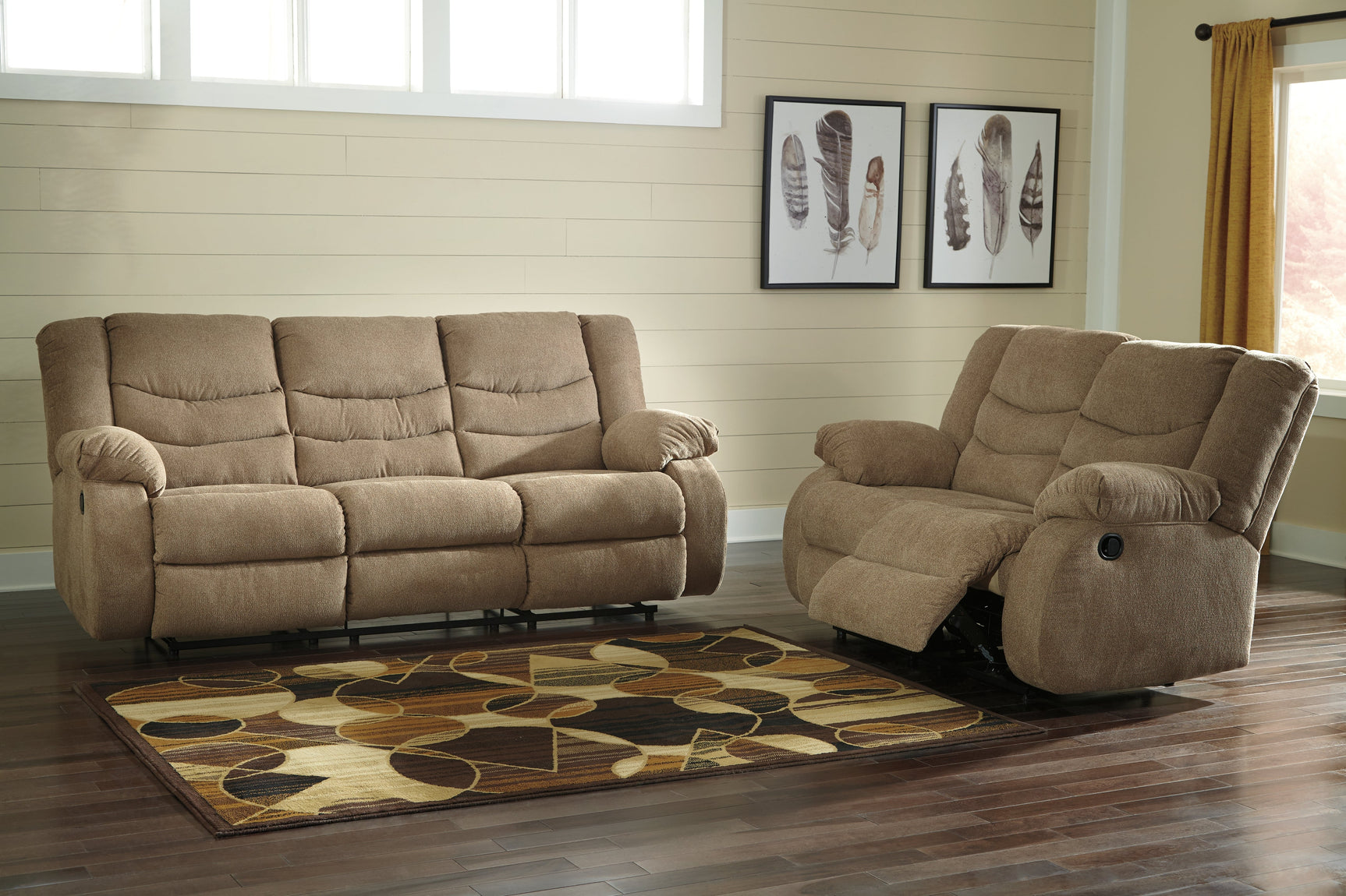Tulen Manual Reclining Sofa (Online Special Price) - Ornate Home