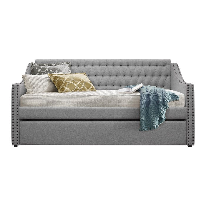 Tulney Gray Daybed with Trundle - Ornate Home