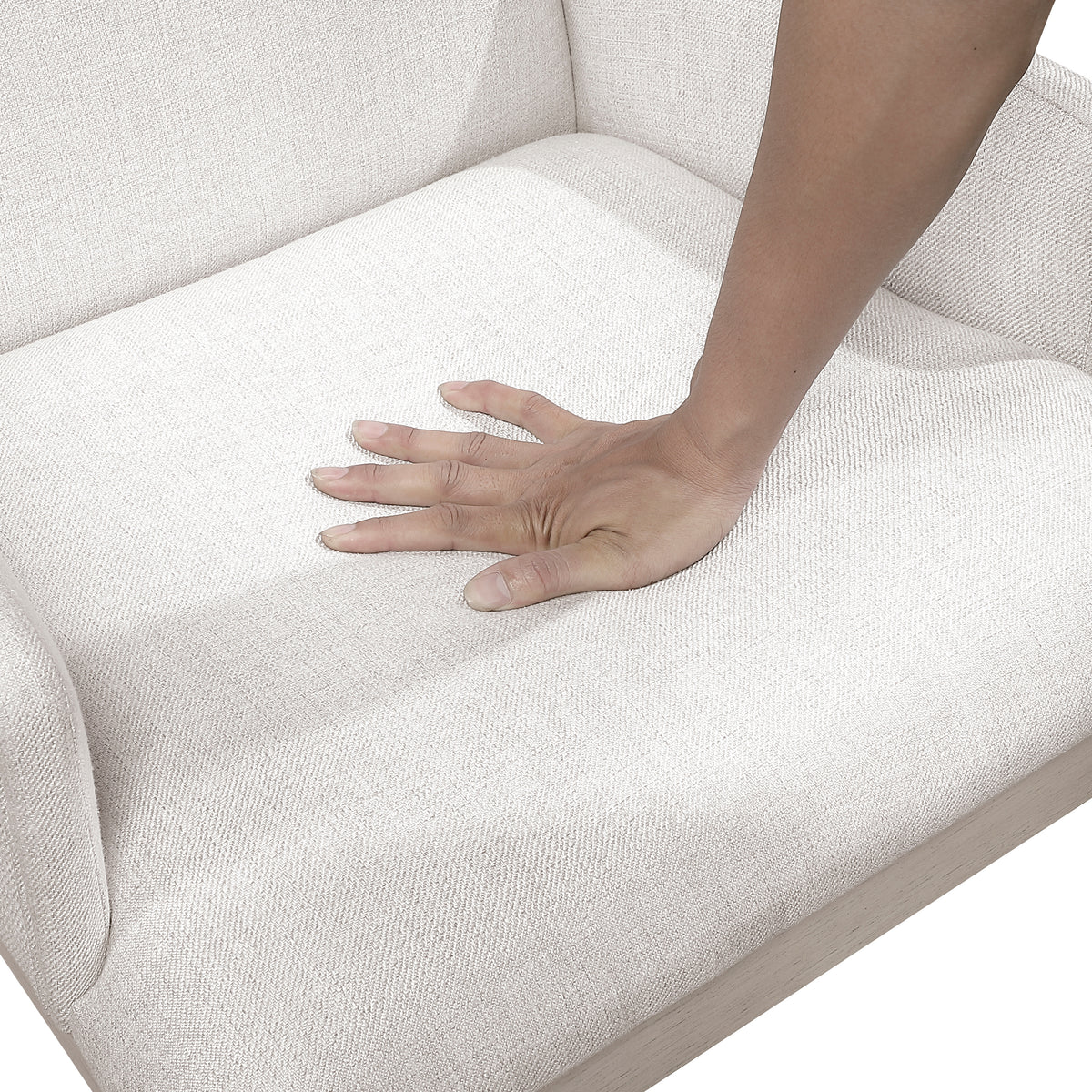 Tundra Beige Arm Chair - Ornate Home