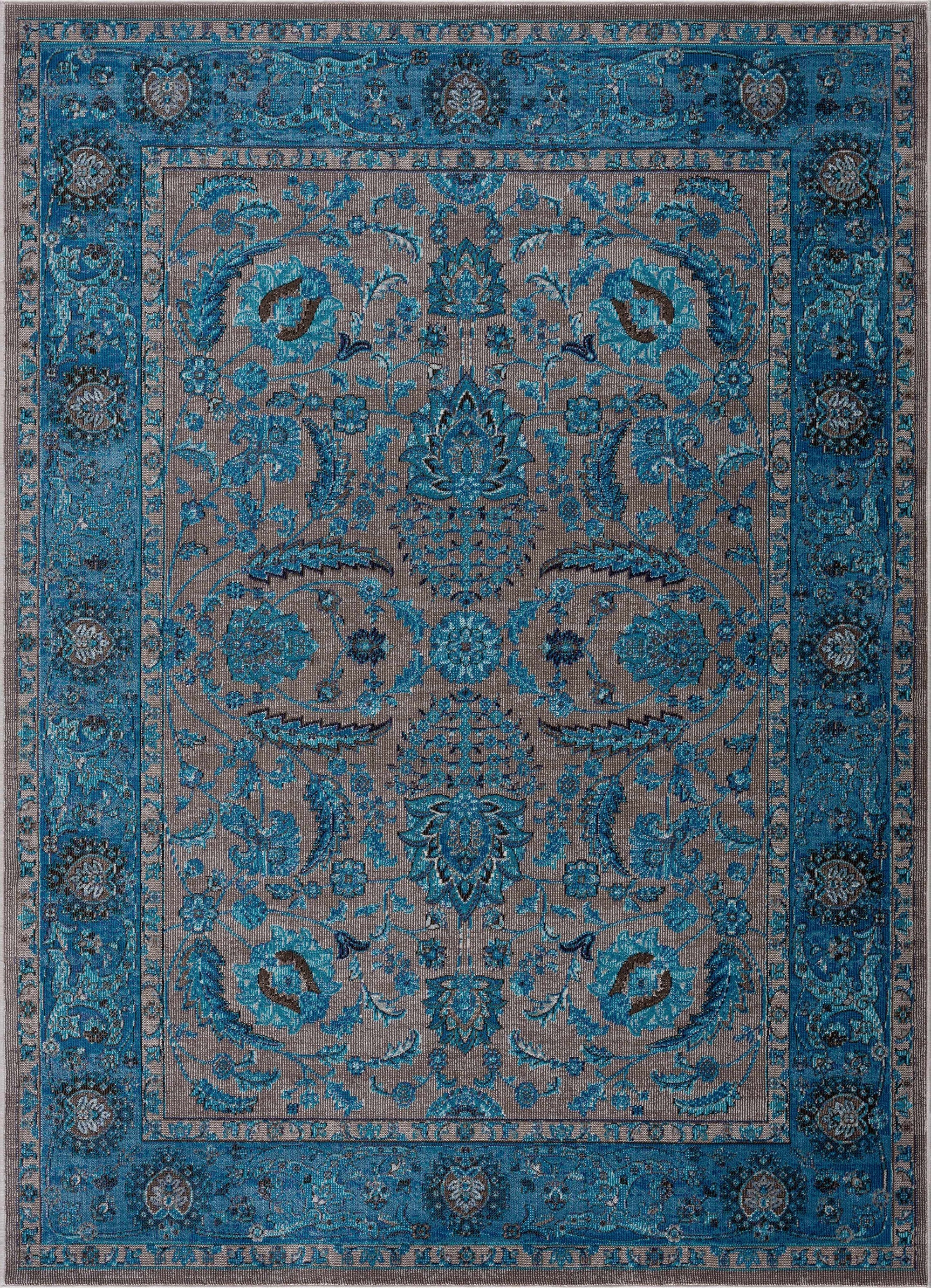 Turquoise Rug MRD4705 - Limited Edition - Ornate Home