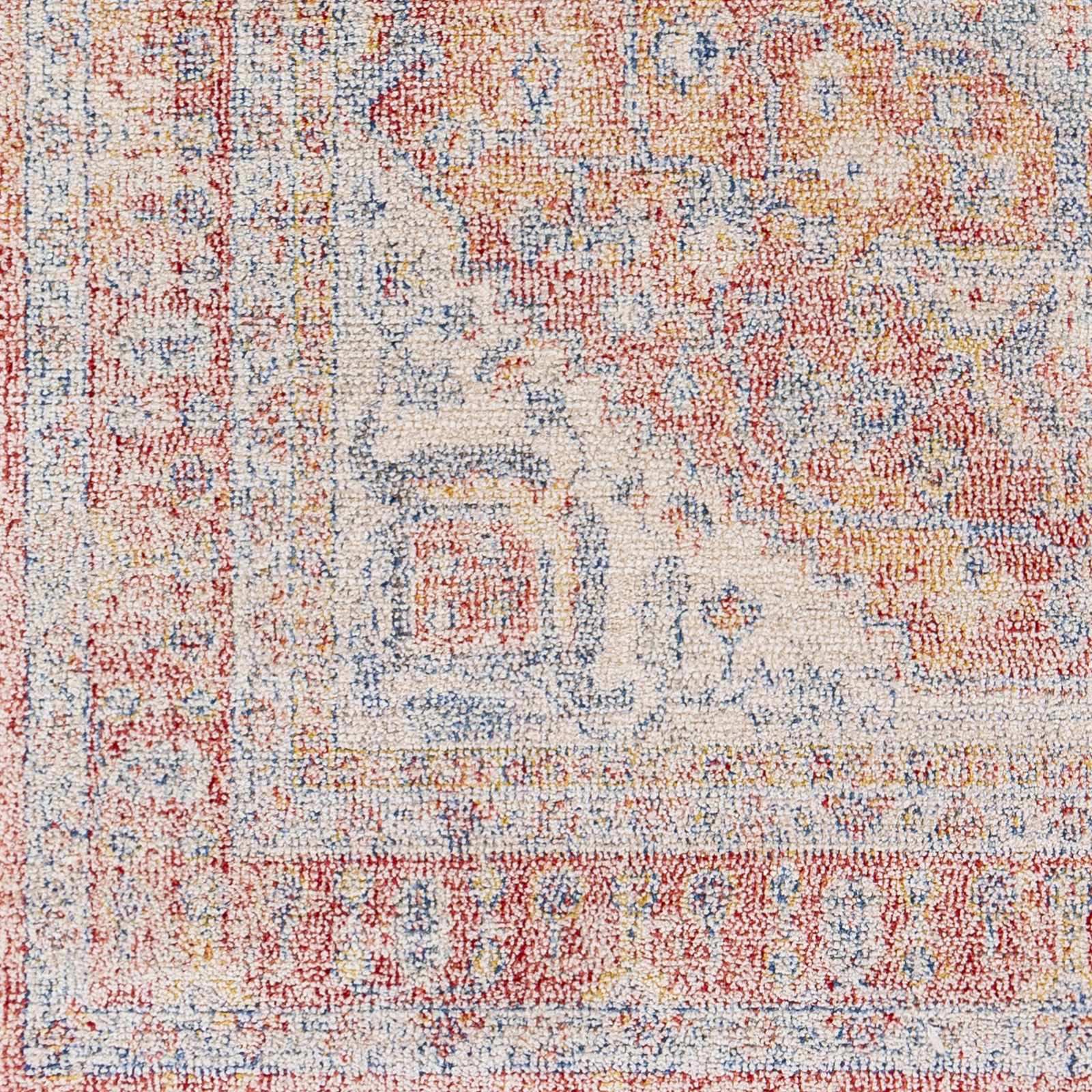 Tusa Red Area Rug - Clearance - Ornate Home