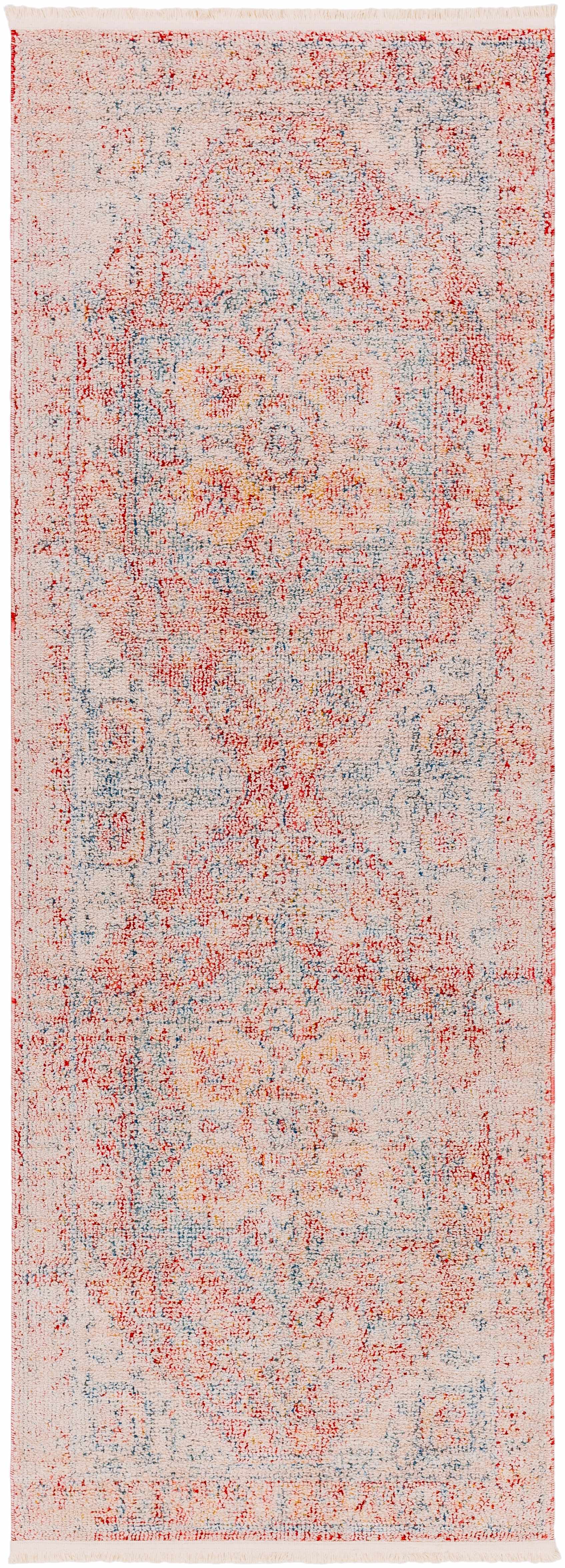 Tusa Red Area Rug - Clearance - Ornate Home