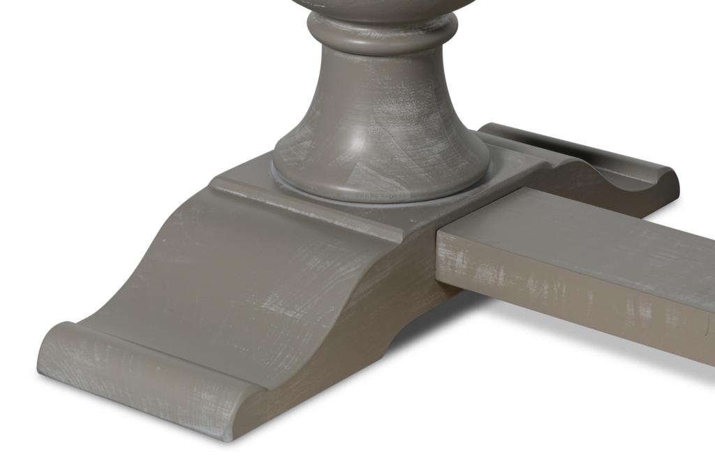 Tuscan Atelier Grey Dining Table - Ornate Home