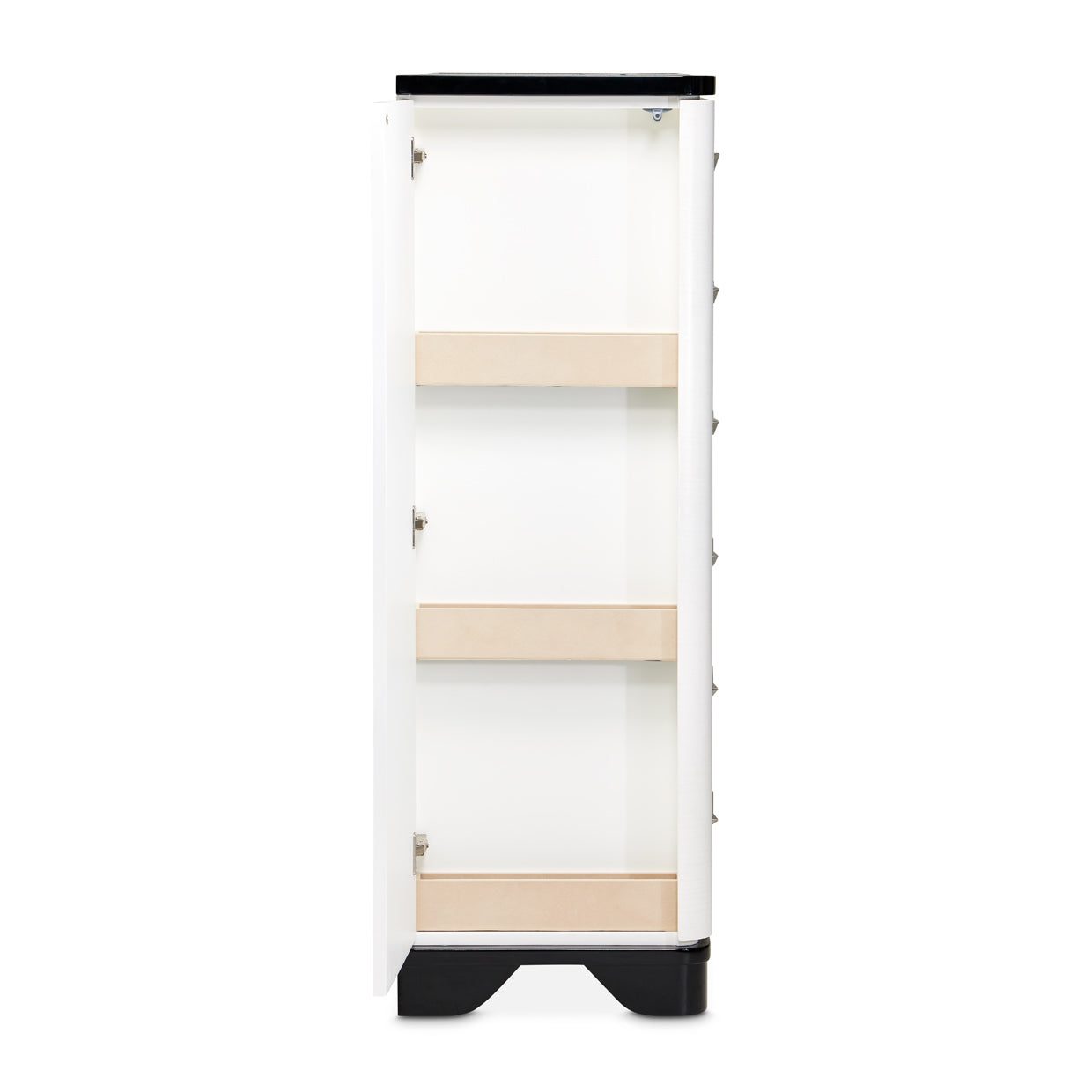 Tuxedo Black 6-Drawer Chest - Ornate Home