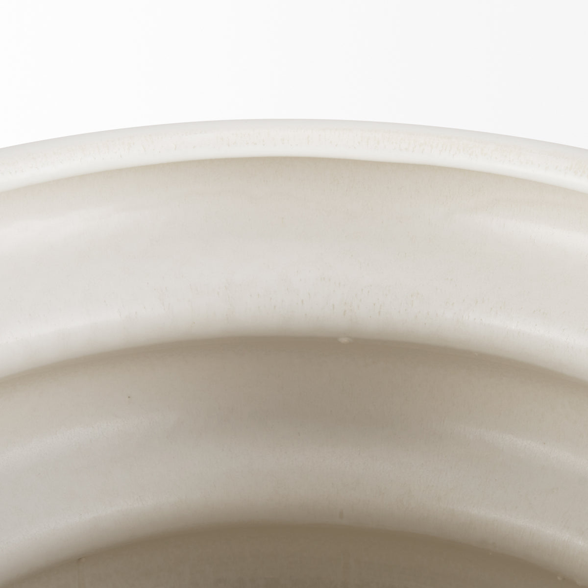 Twyla Cream Tall Glazed Floor Ceramic Vase