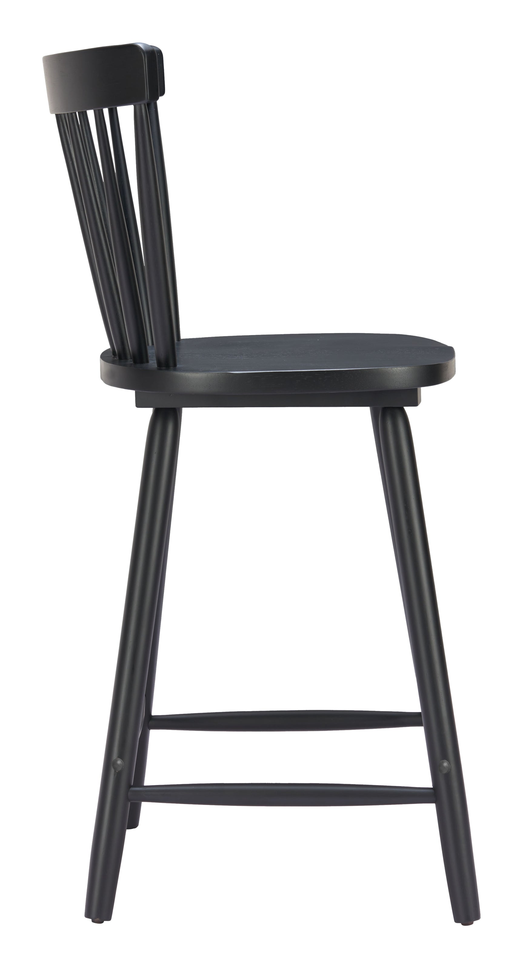 Tyce Black Counter Stool (Set of 2) - Ornate Home