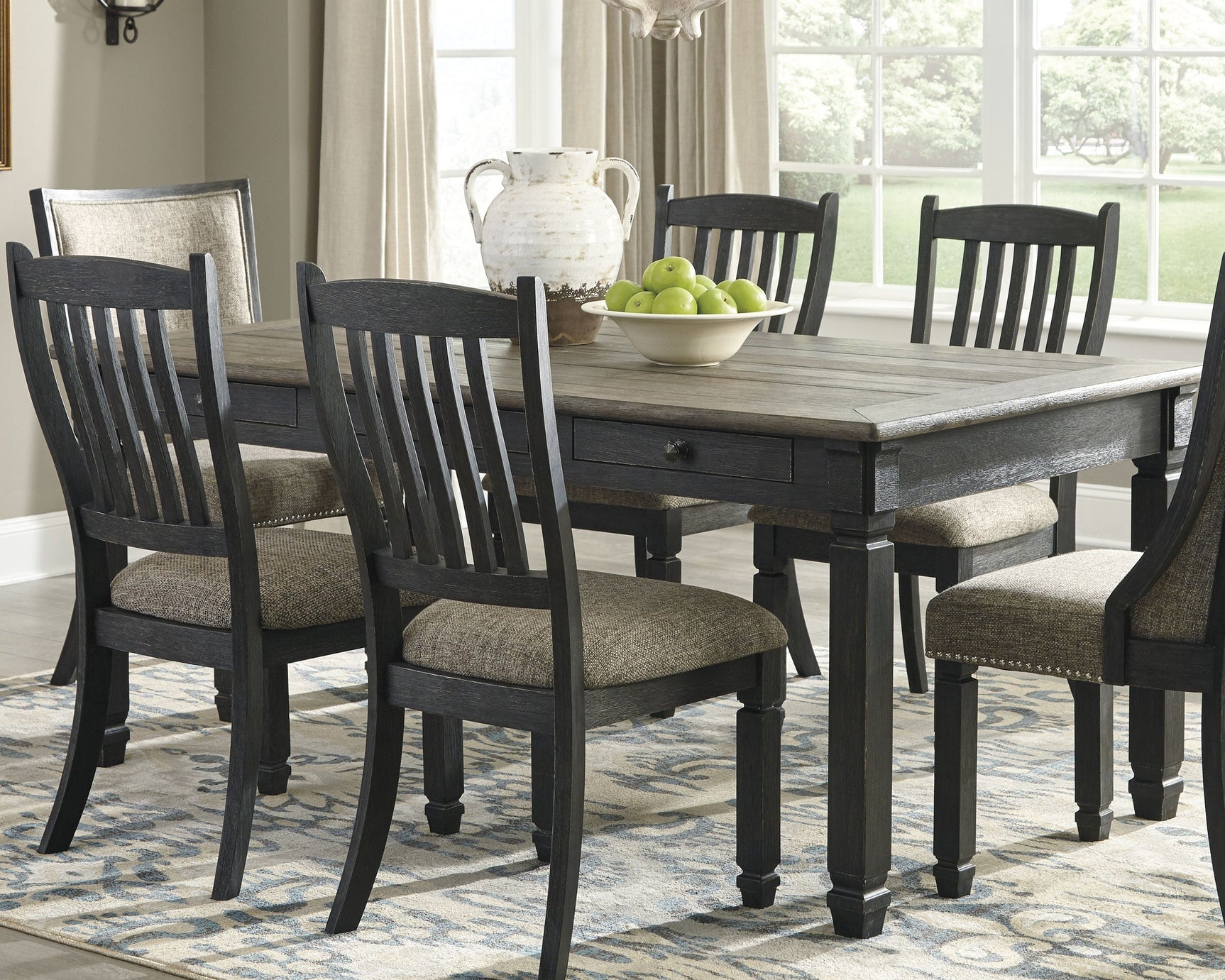Tyler Creek Black/Gray Dining Table (Online Special Price) - Ornate Home