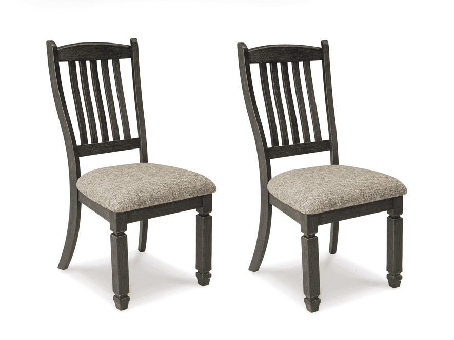 Tyler Creek Black/Grayish Brown Dining Side Chair (Set of 2) - Ornate Home
