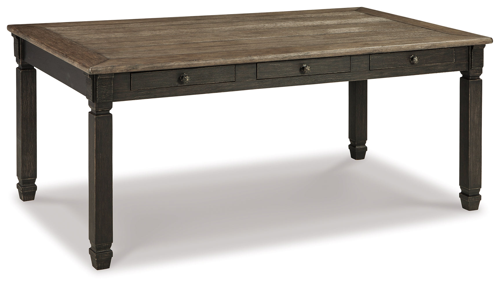 Tyler Creek Black/Grayish Brown Dining Table and 4 Chairs (Online Special Price) - Ornate Home