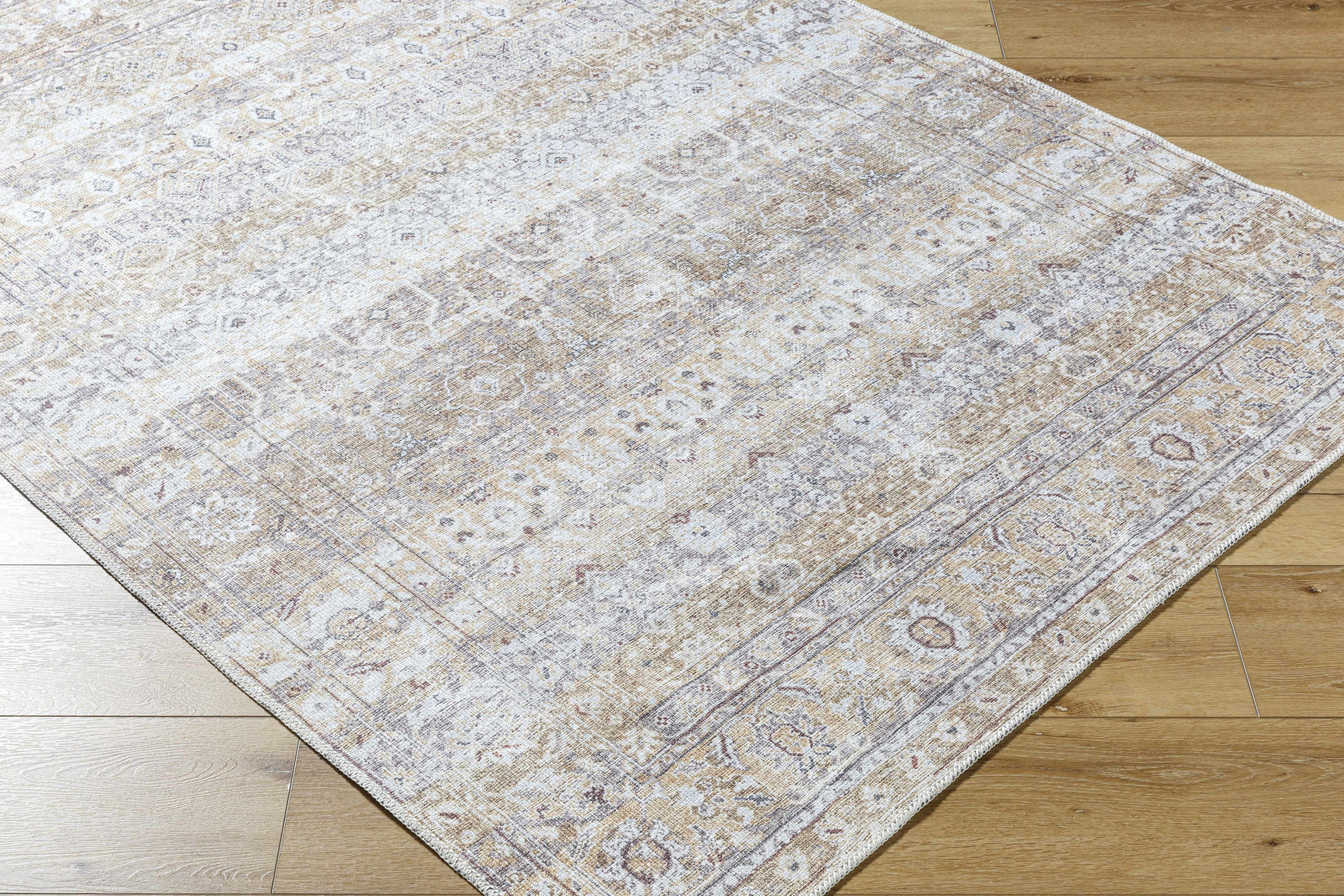 Tywin Vintage Flat Pile Washable Rug - Ornate Home