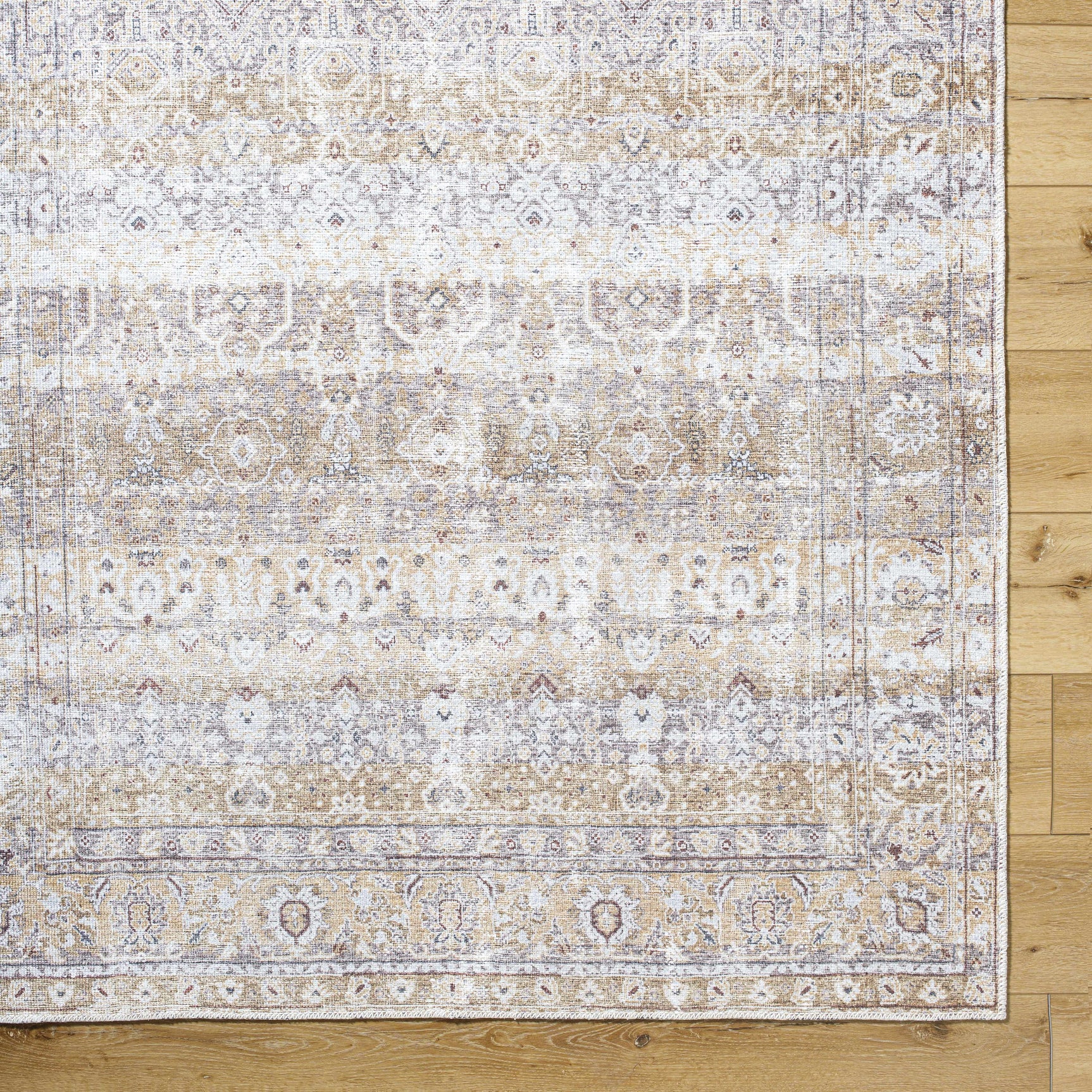 Tywin Vintage Flat Pile Washable Rug - Ornate Home