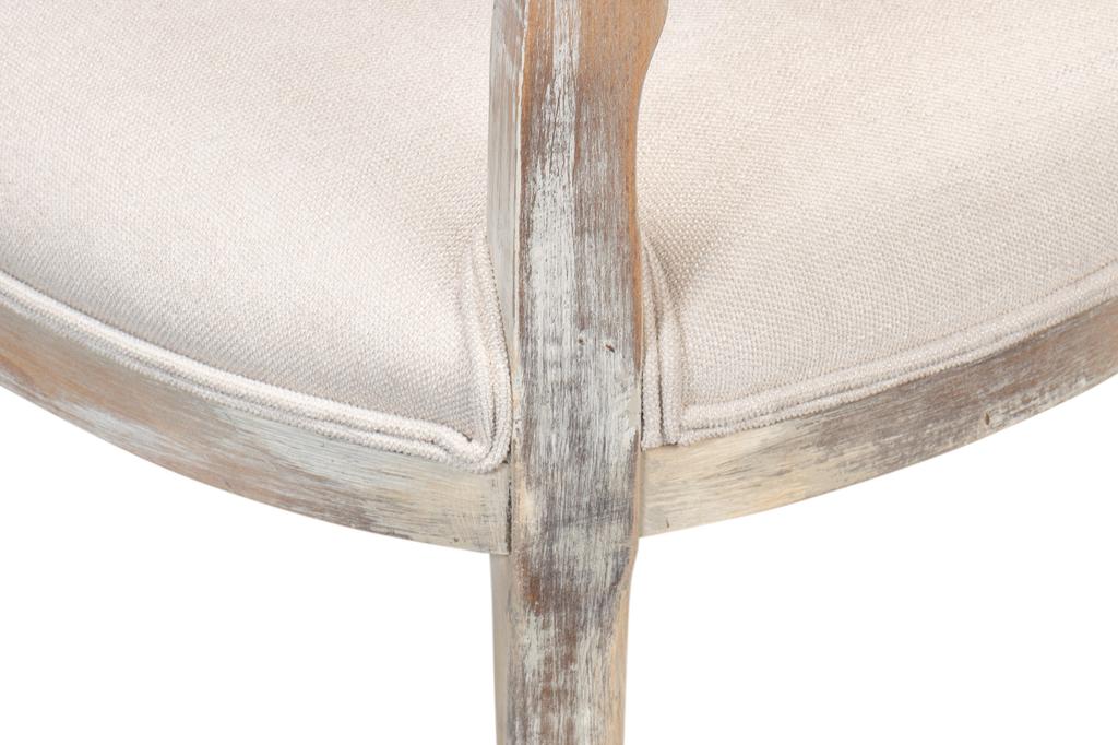 Colonial Grey Oval Cane Back Side Chair (Set of 2)