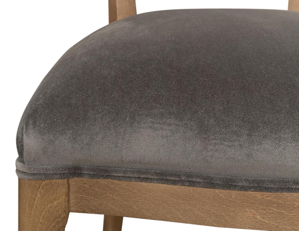 Colonial Brown Oval Cane Back Side Chair (Set of 2)