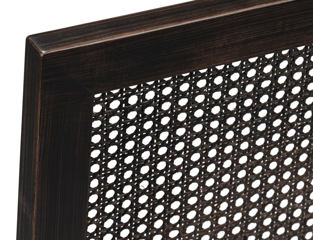 Colonial Black Cane Back Side Chair (Set of 2)