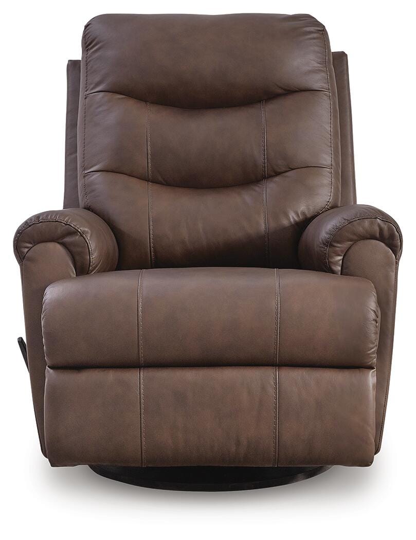 Dolinger Espresso Swivel Glider Recliner