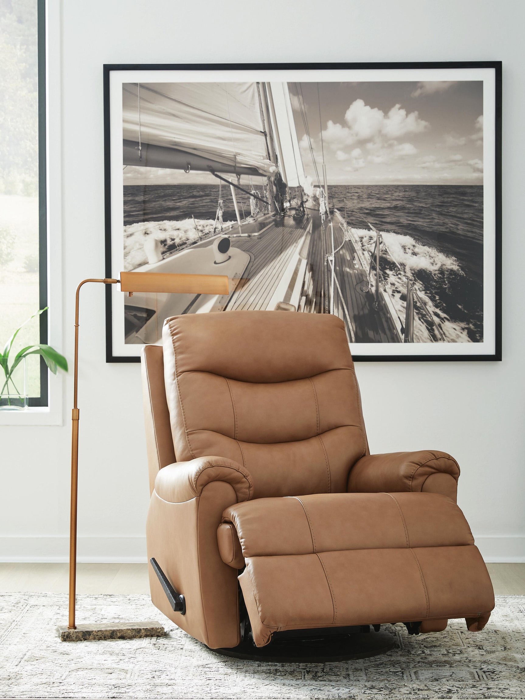 Dolinger Butternut Swivel Glider Recliner