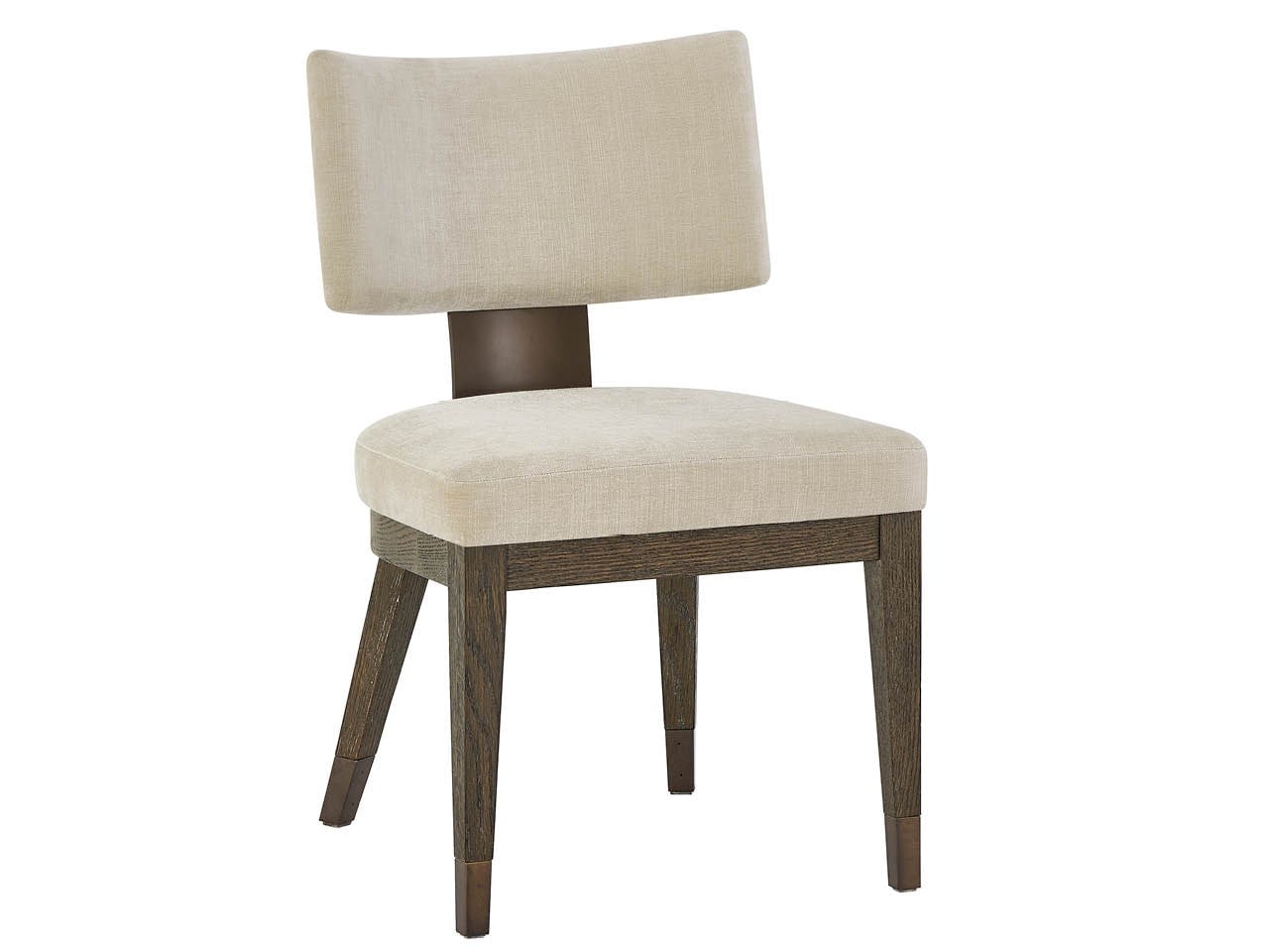 Montclair Silken Fog/Cocoa Side Chair (Set of 2)