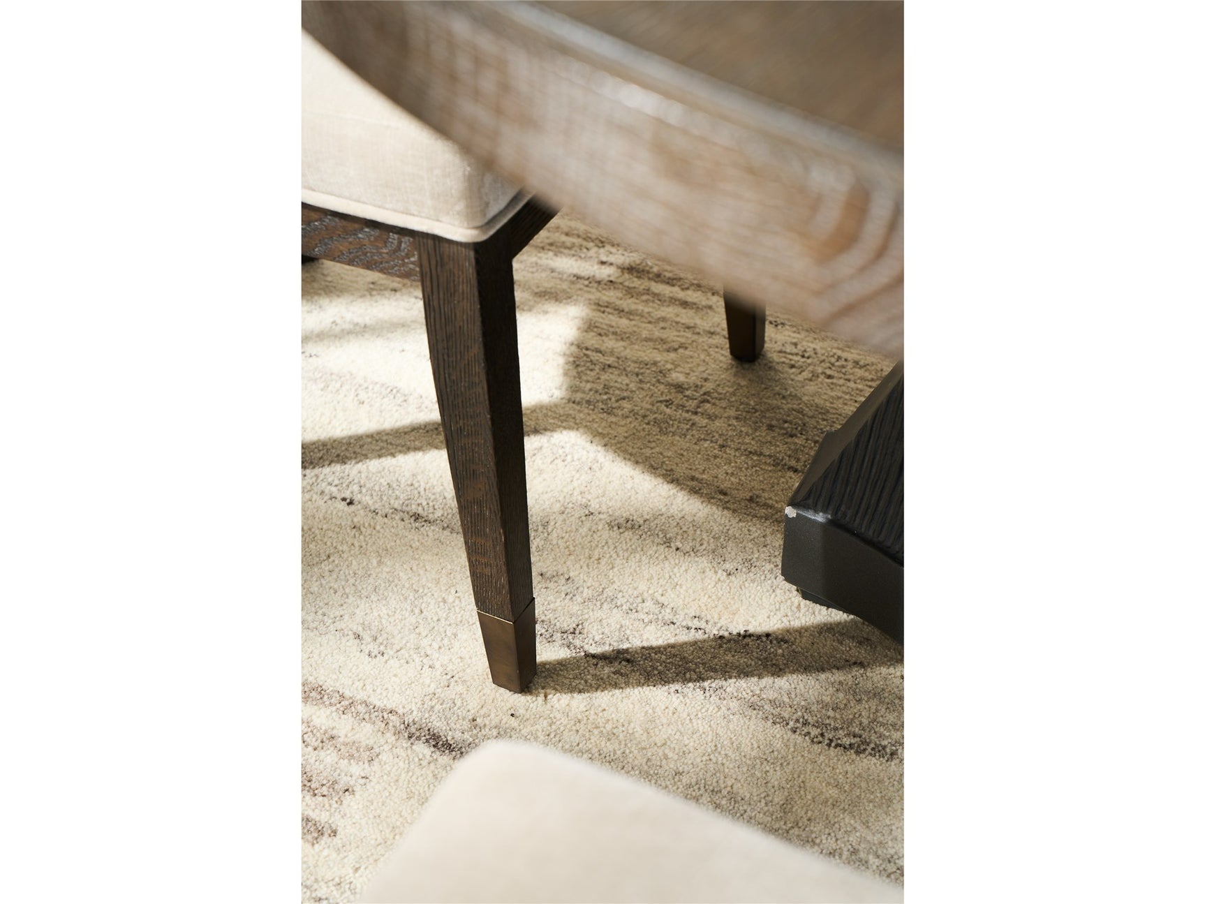 Montclair Silken Fog/Cocoa Oval Side Chair (Set of 2)