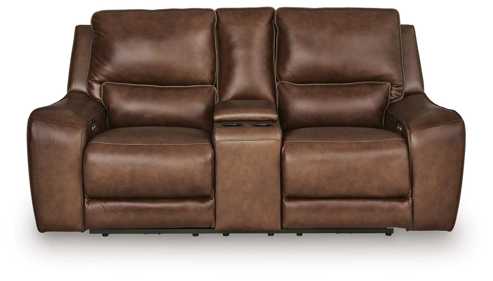 Silverbrooke Canyon Power Reclining Loveseat with Console