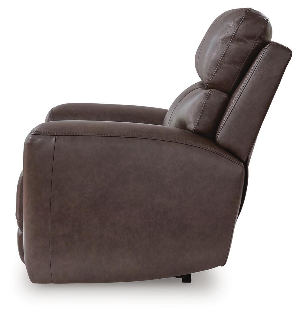 Beadel Smoke Power Recliner (Online Special Price)