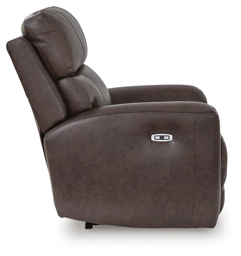 Beadel Smoke Power Recliner (Online Special Price)
